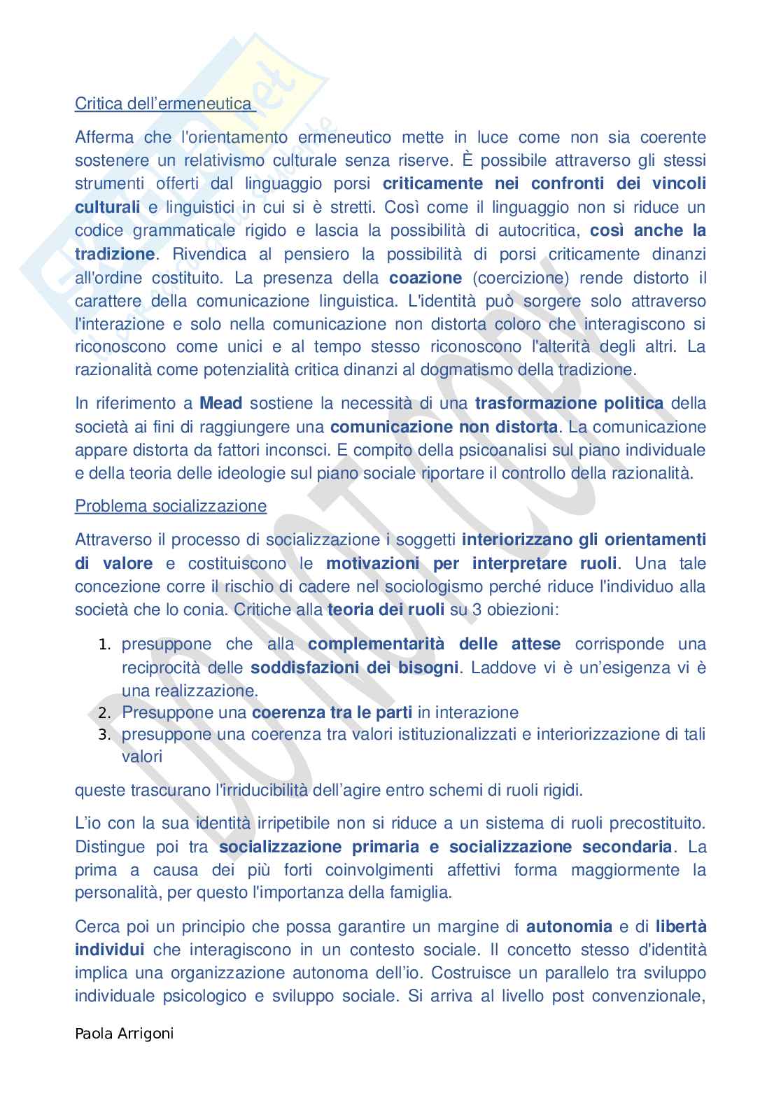 sociologia 1 Lombardi Pag. 51