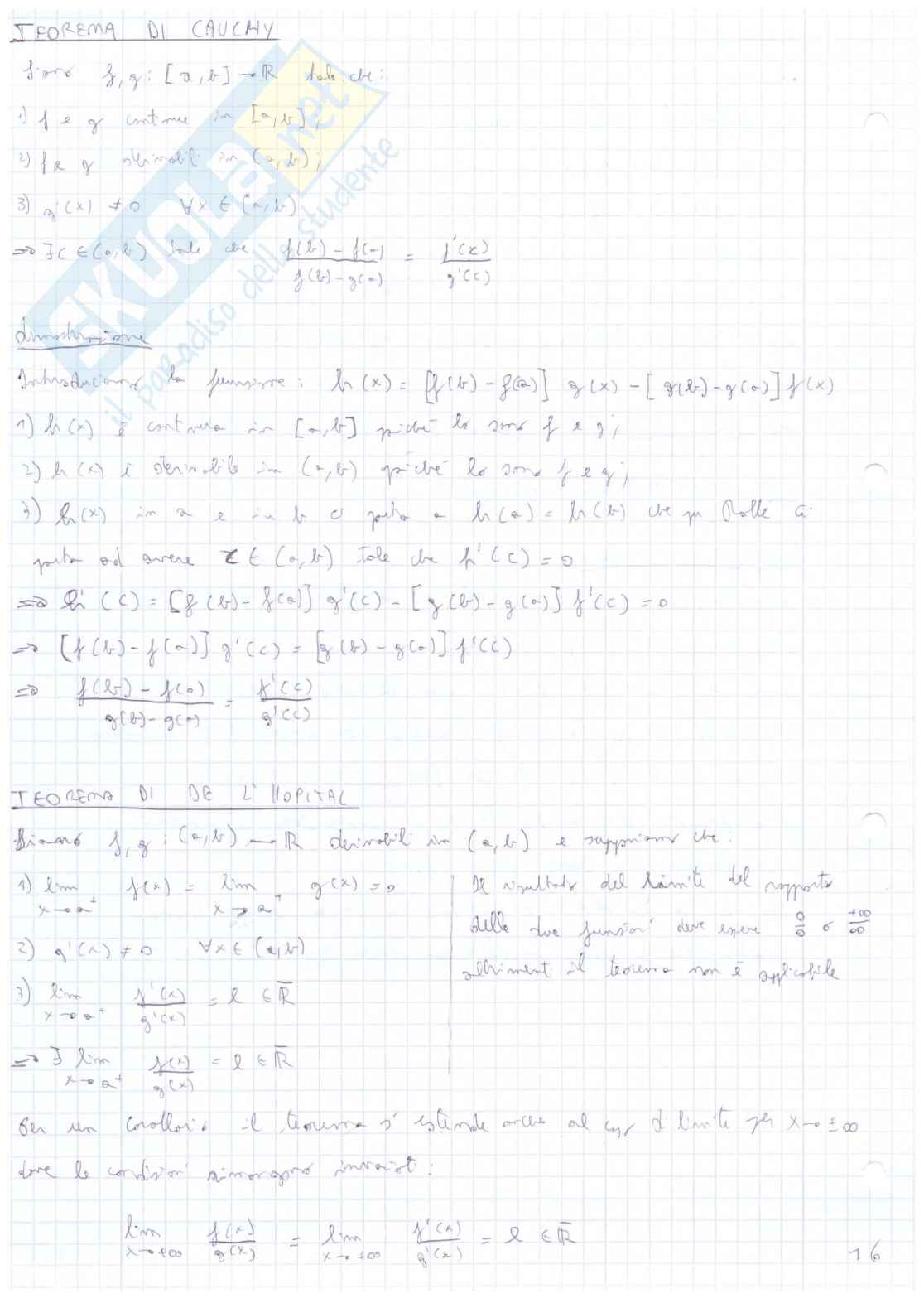 Appunti per l'orale di Analisi A  Pag. 16