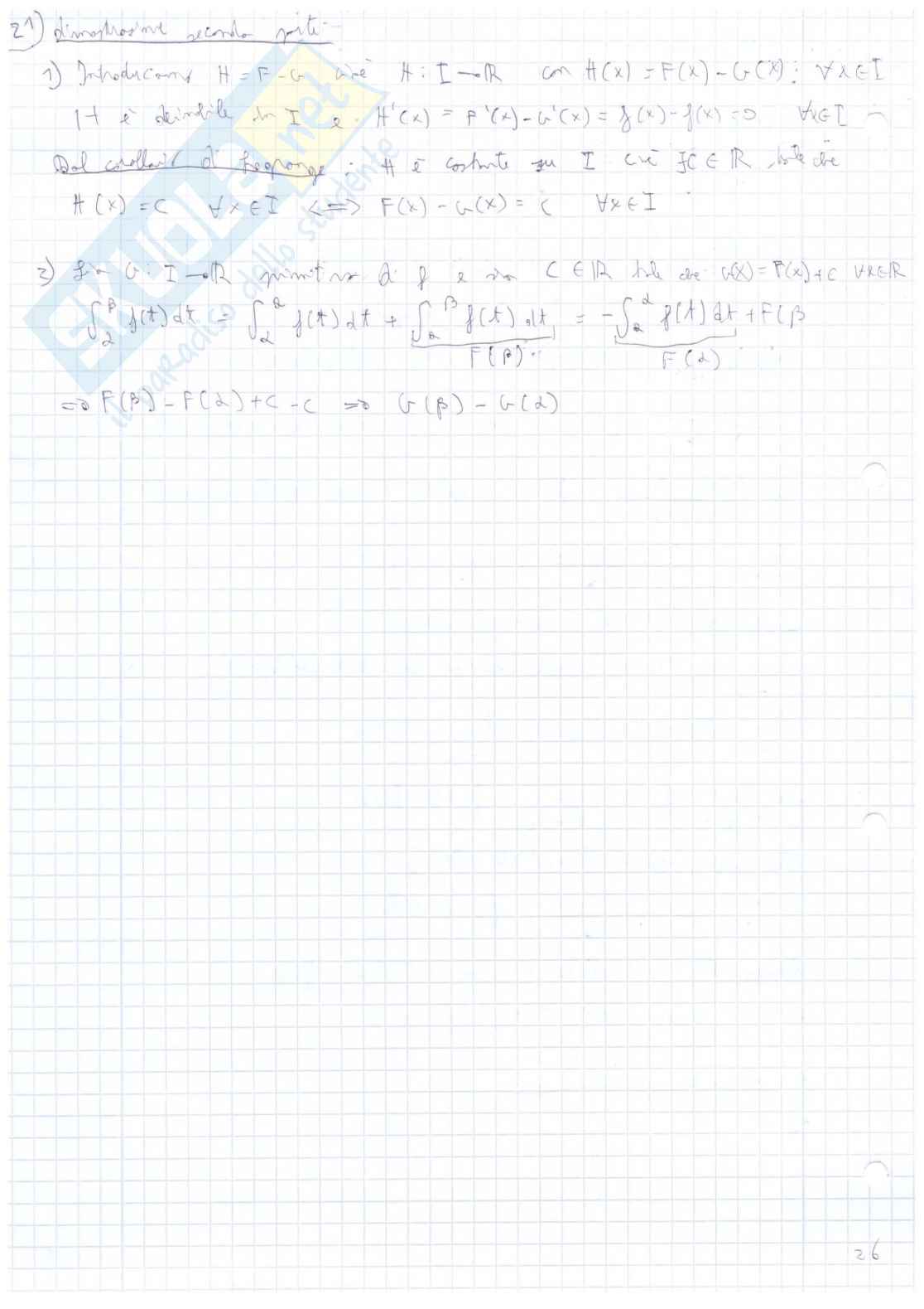 Appunti per l'orale di Analisi A  Pag. 26