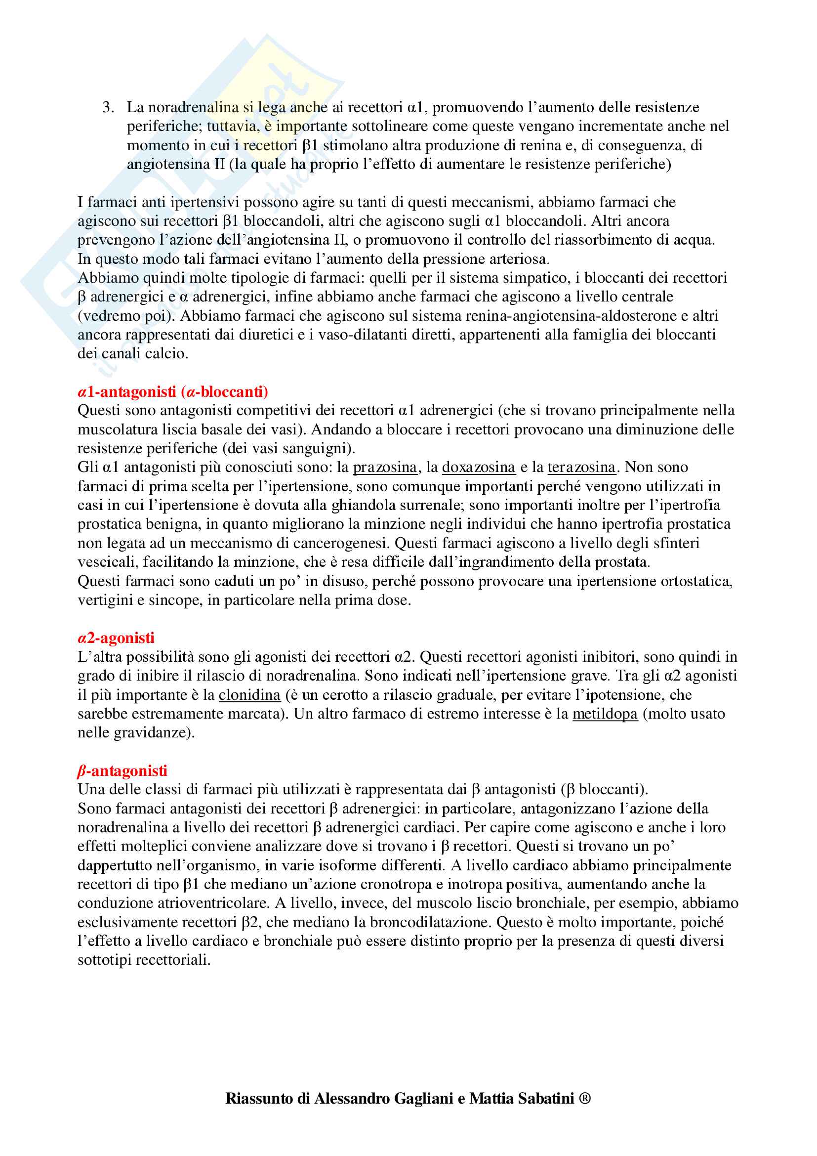 Farmacologia - Appunti completi Pag. 16