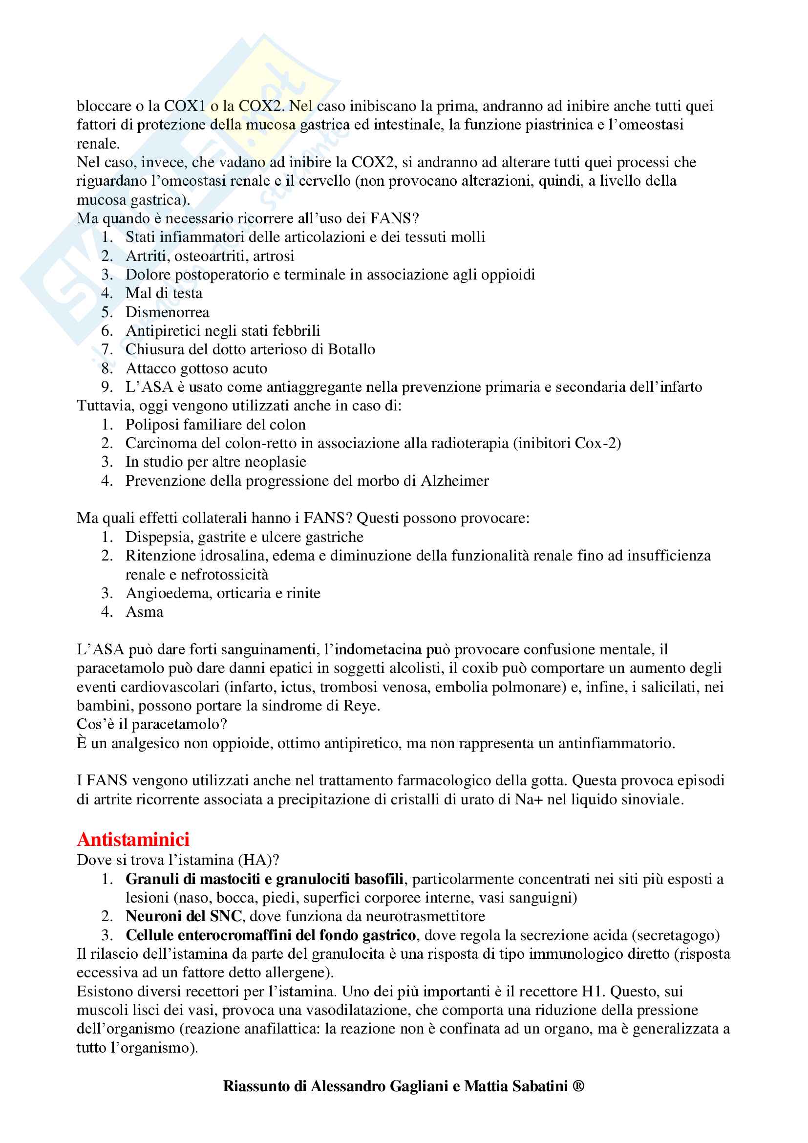 Farmacologia - Appunti completi Pag. 36