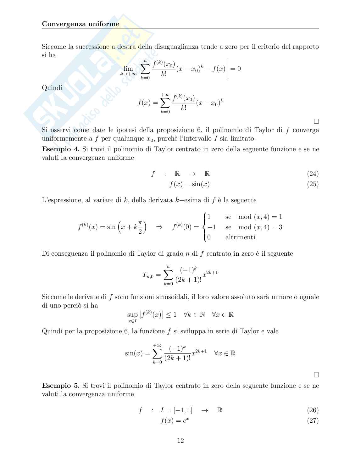 Appunti completi del corso di Metodi e modelli matematici Pag. 16