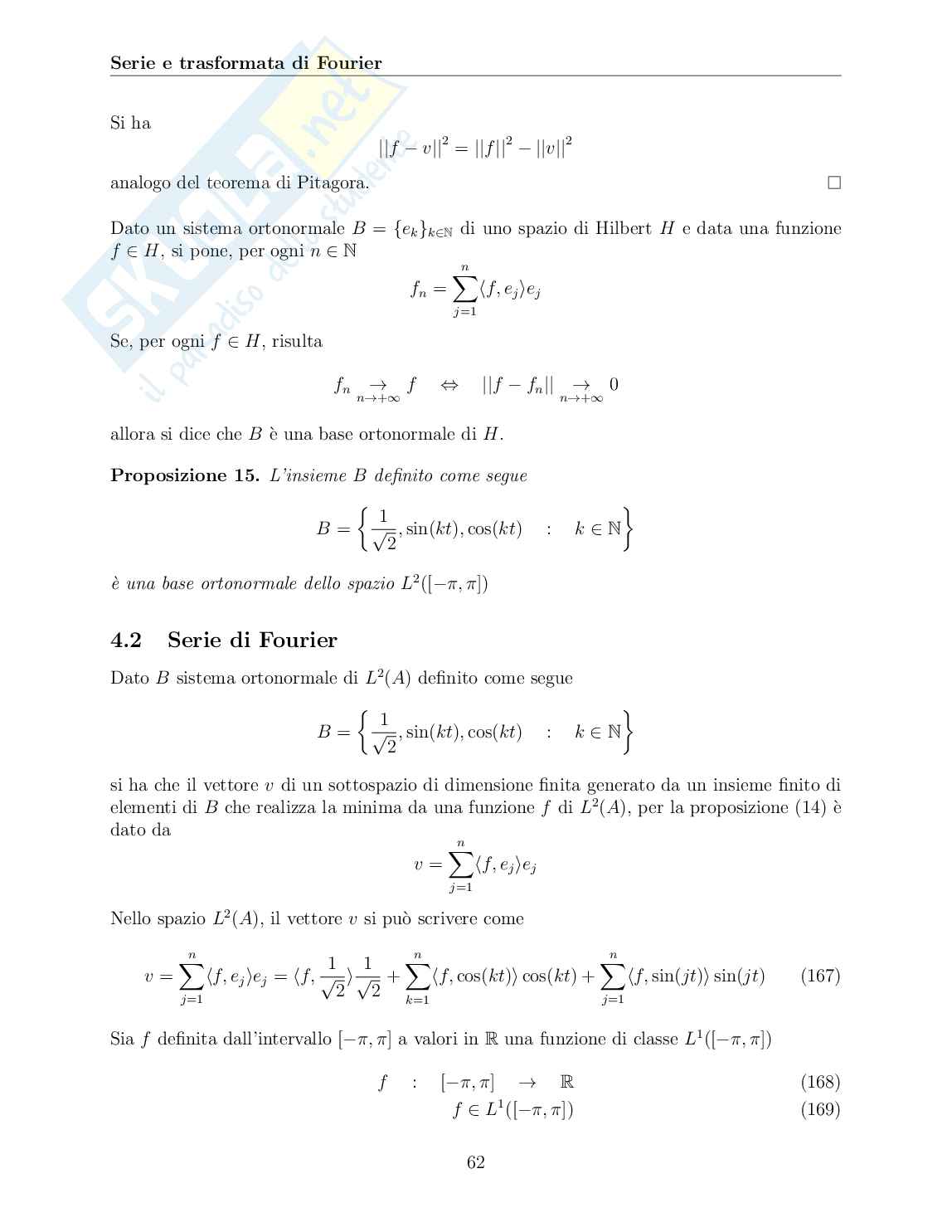Appunti completi del corso di Metodi e modelli matematici Pag. 66