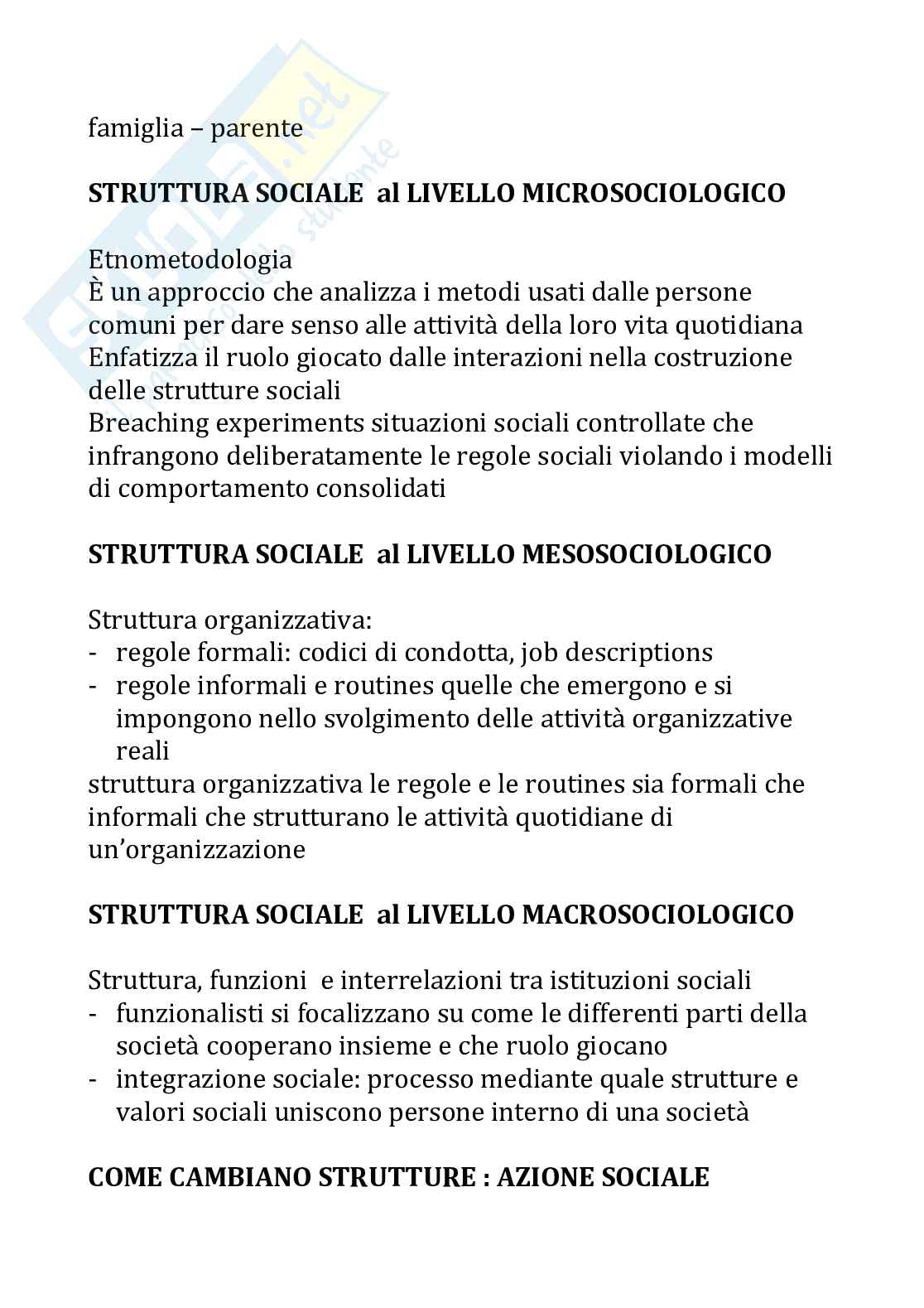 Struttura sociale e società Pag. 2
