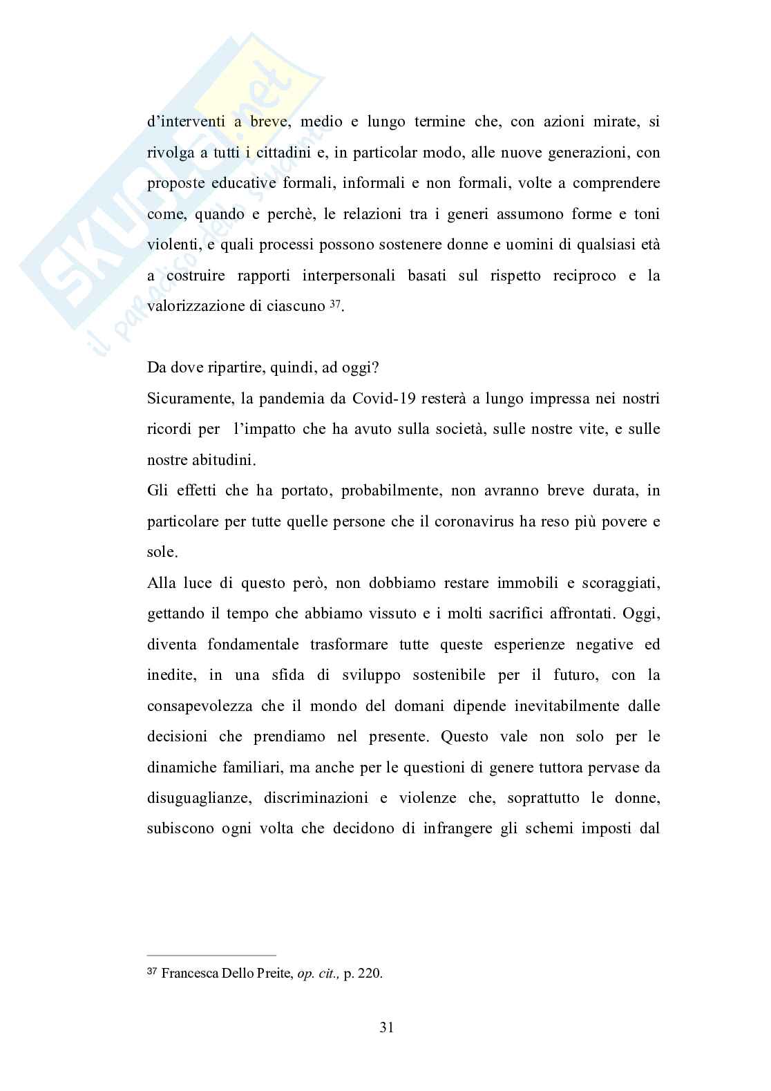  Reato di maltrattamenti contro familiari e conviventi. L’art. 572 c.p. tra evoluzione della famiglia e cambiamenti della Giurisprudenza  Pag. 31