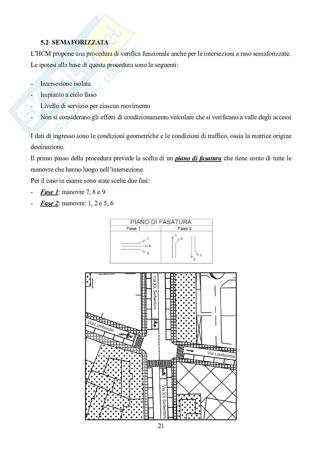 Riqualificazione funzionale di un’intersezione esistente Pag. 21