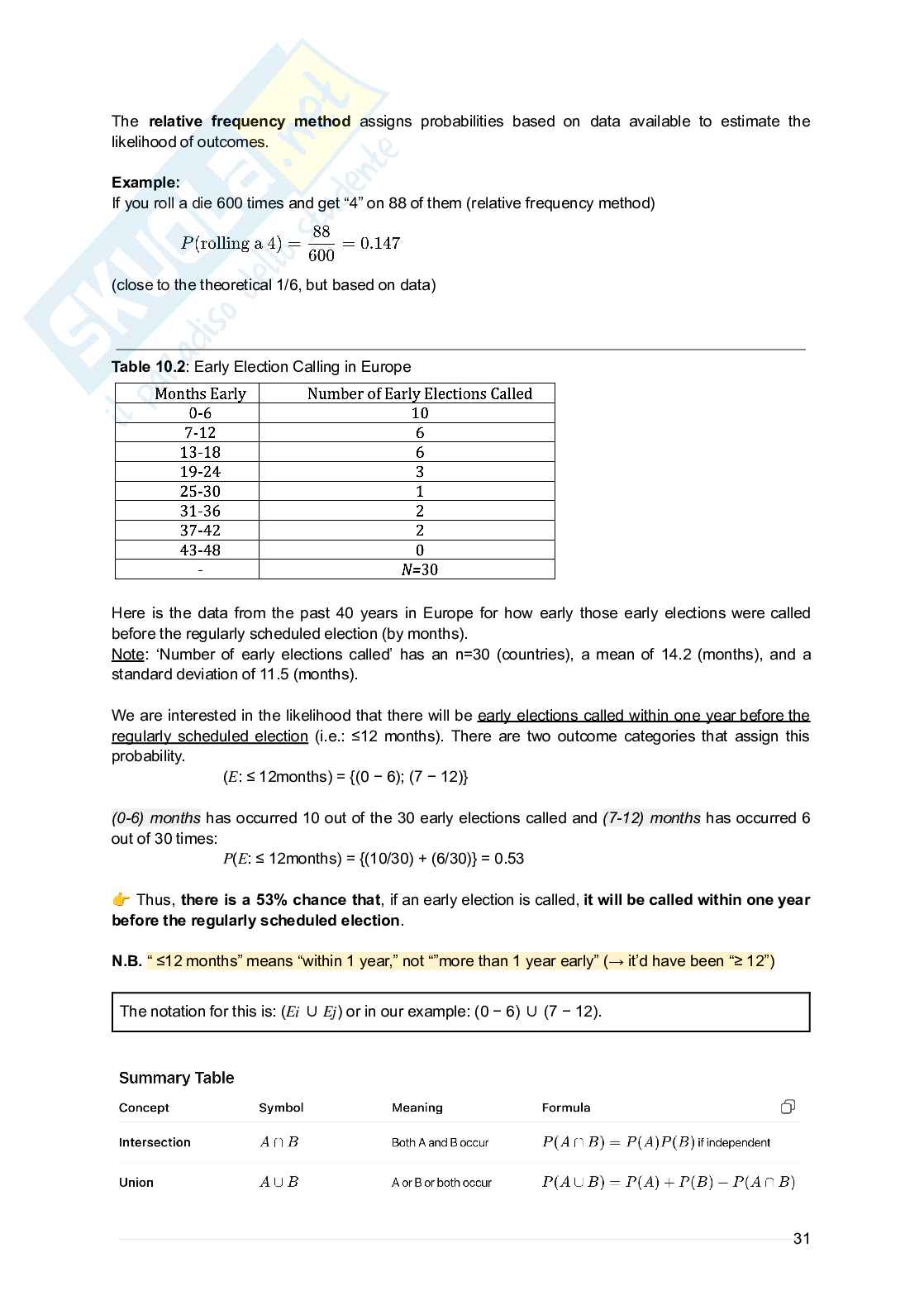 Riassunto esame Research methods, Prof. Binelli Chiara, libro consigliato Political Analysis, Loveless Pag. 31