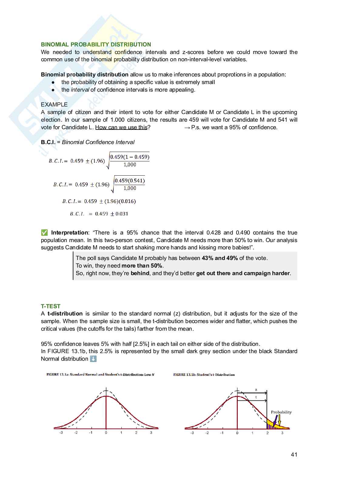 Riassunto esame Research methods, Prof. Binelli Chiara, libro consigliato Political Analysis, Loveless Pag. 41