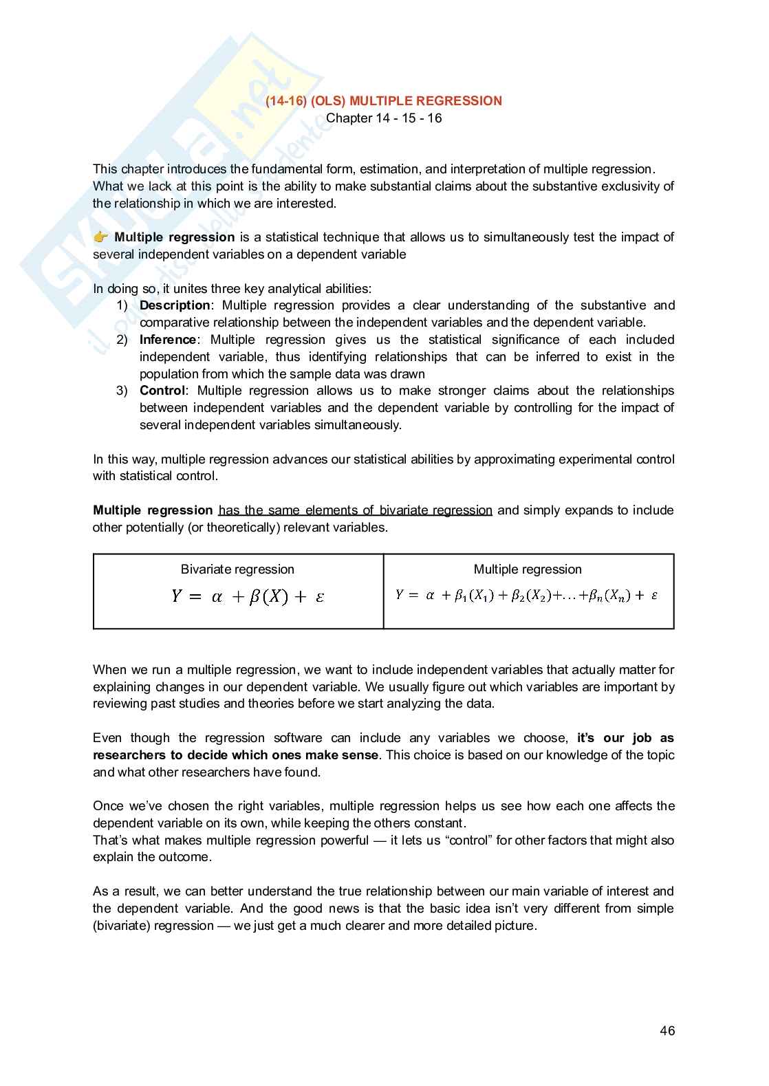 Riassunto esame Research methods, Prof. Binelli Chiara, libro consigliato Political Analysis, Loveless Pag. 46