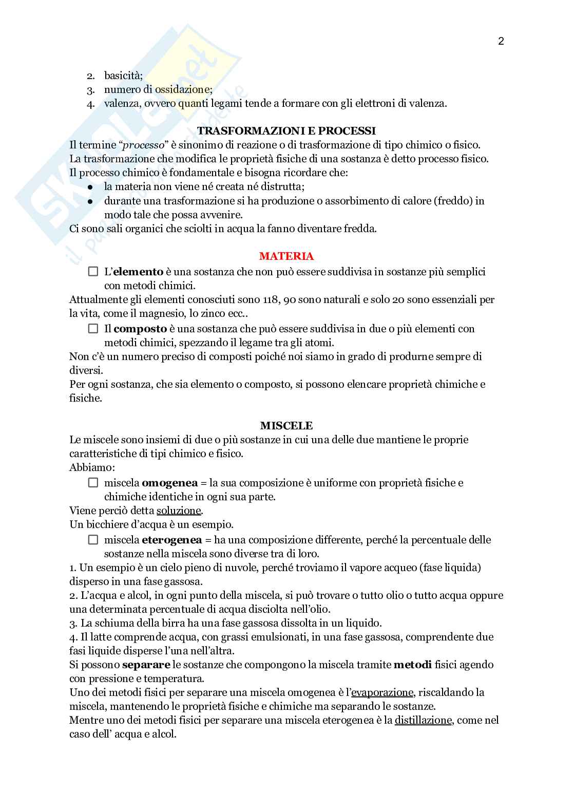 Chimica inorganica  Pag. 2