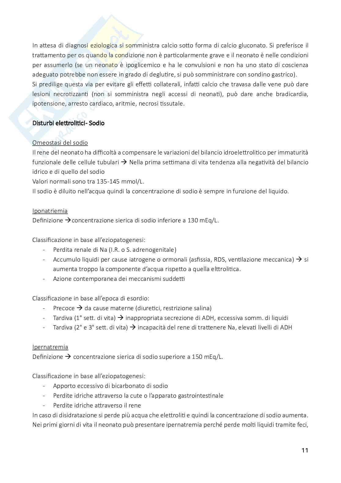 Patologia del puerperio - neonatologia Pag. 11