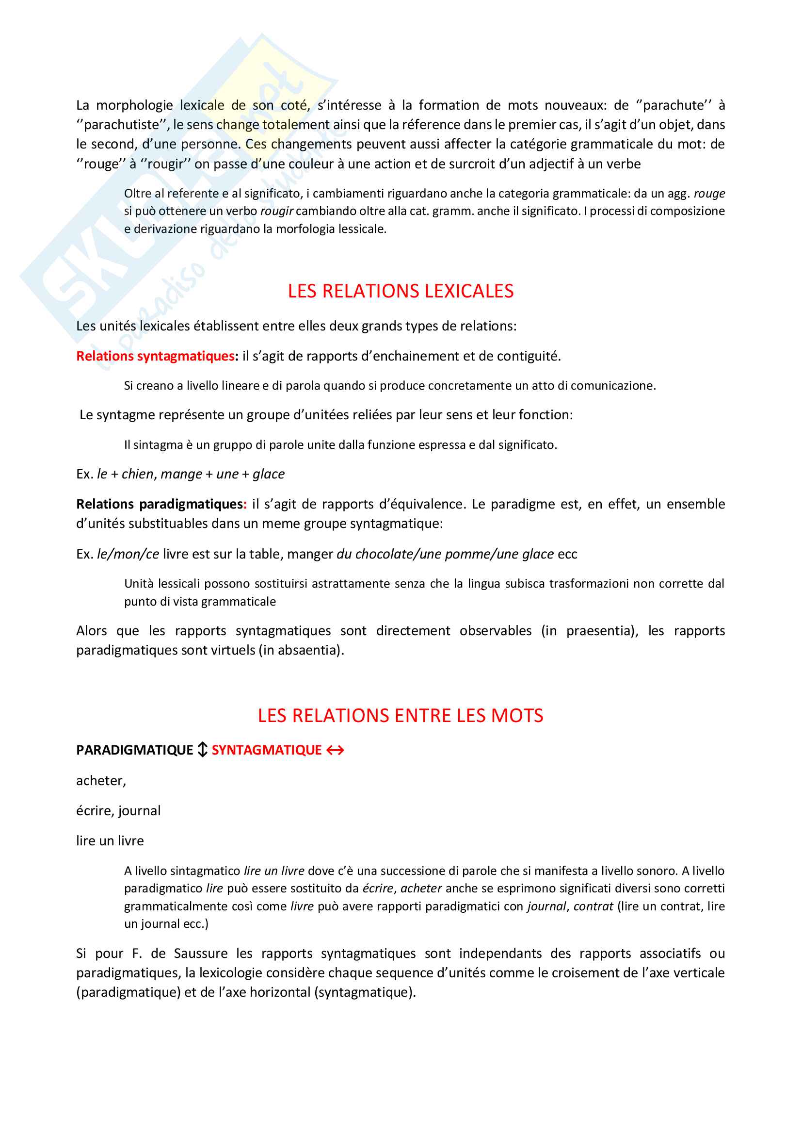 Appunti di Lingua francese II Pag. 16