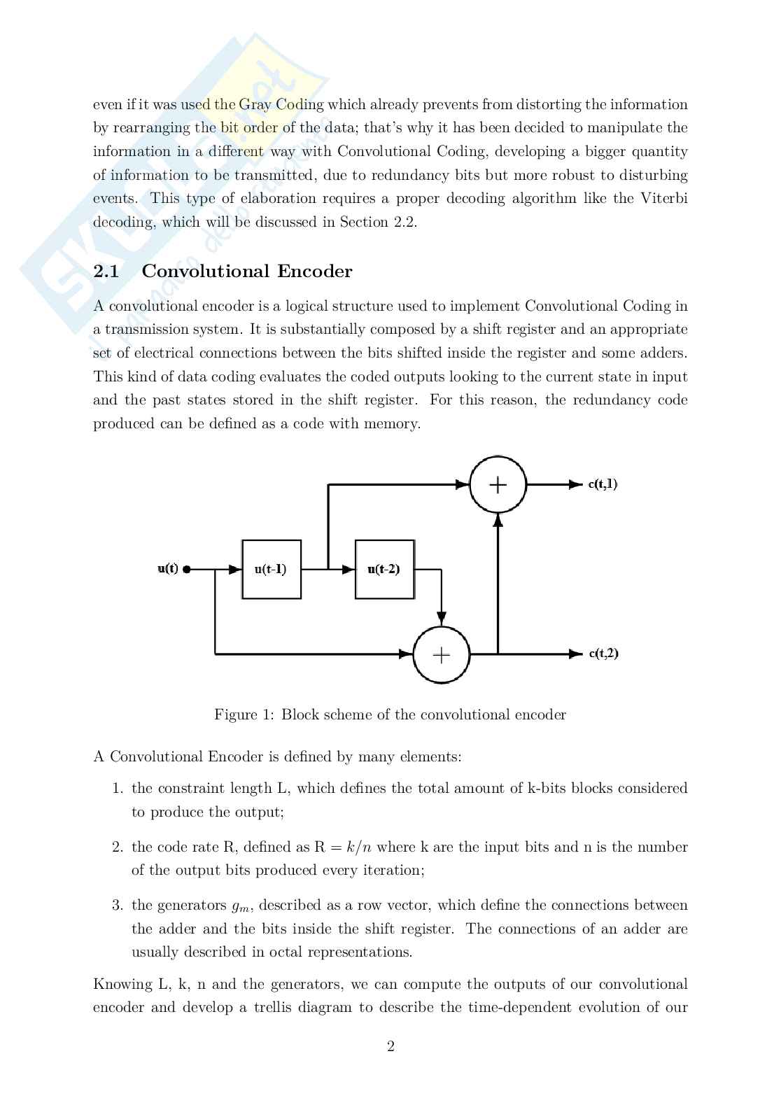 Report esame Techniques and systems for digital signal communications, AA 2023/2024  Pag. 2