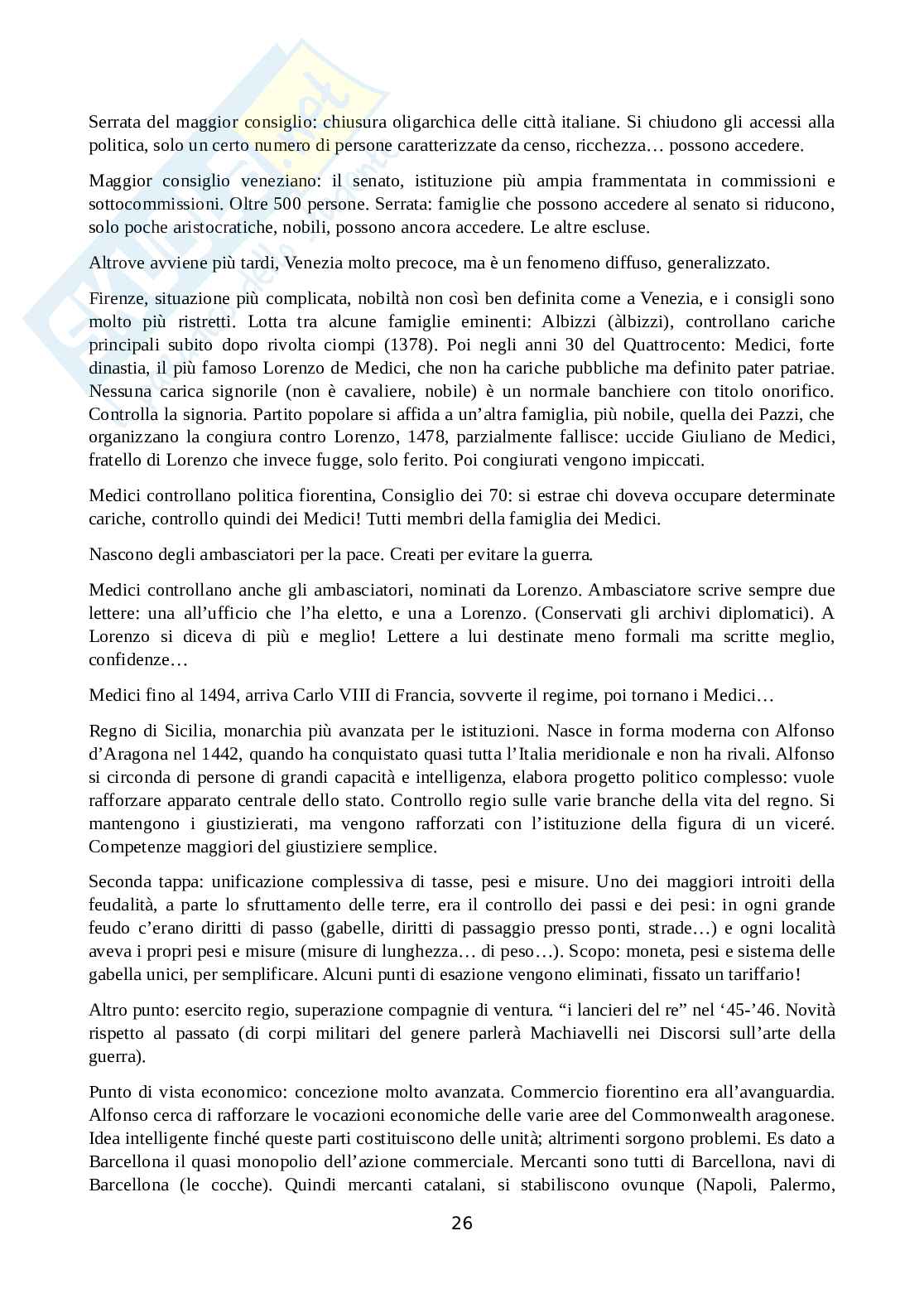 Appunti Storia medievale Pag. 26