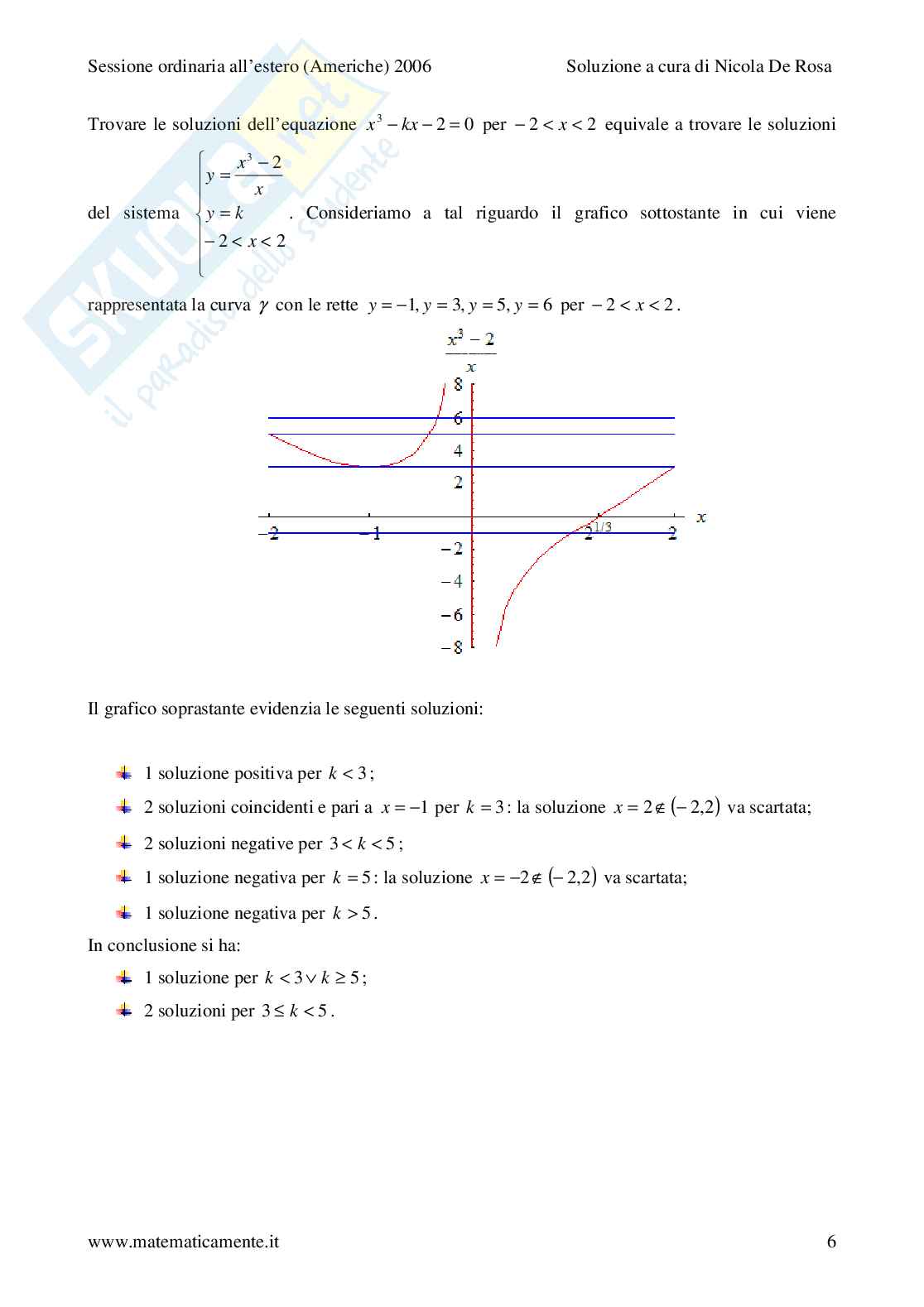 2006 - Liceo scientifico sessione ordinaria - scuole italiane all'estero Pag. 6