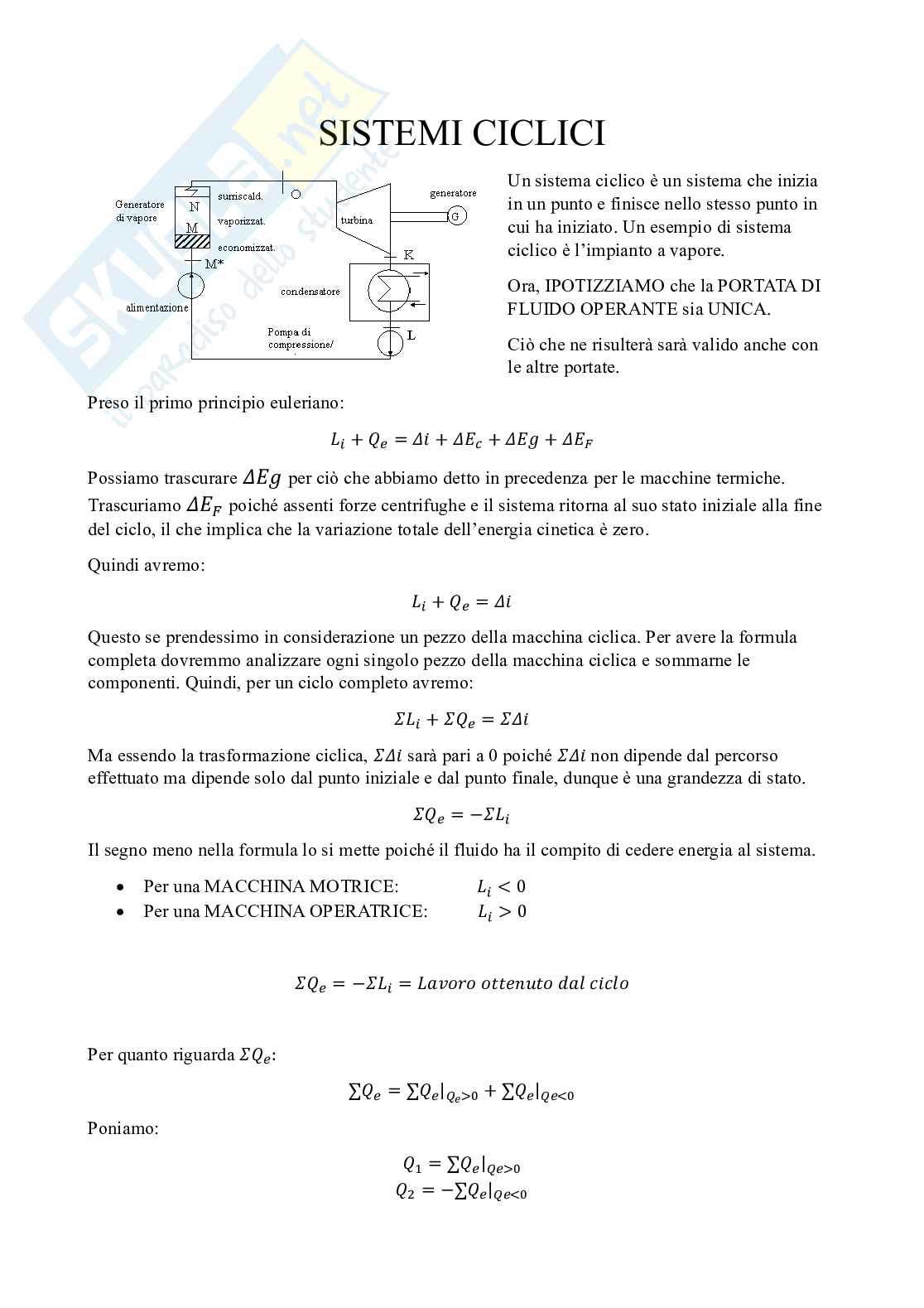 Appunti Sistemi energetici e macchine a fluido I sulla termodinamica Pag. 11