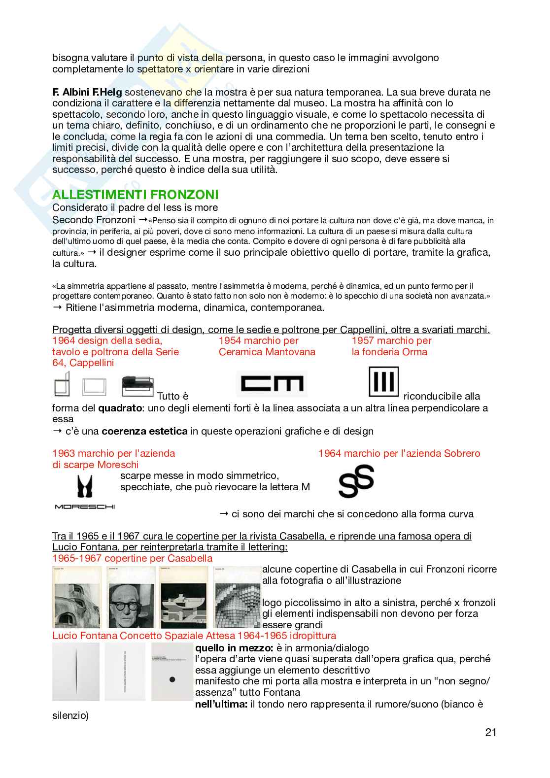 Appunti per l'esame di Exhibition design e metodologia progettuale  Pag. 21