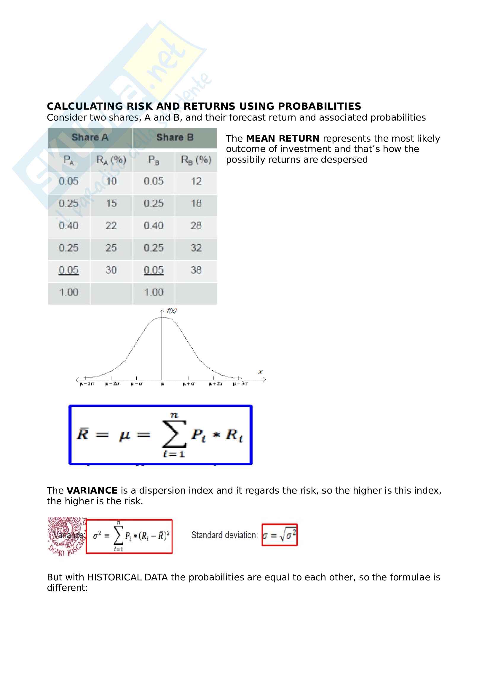 Appunti corporate finance Pag. 6