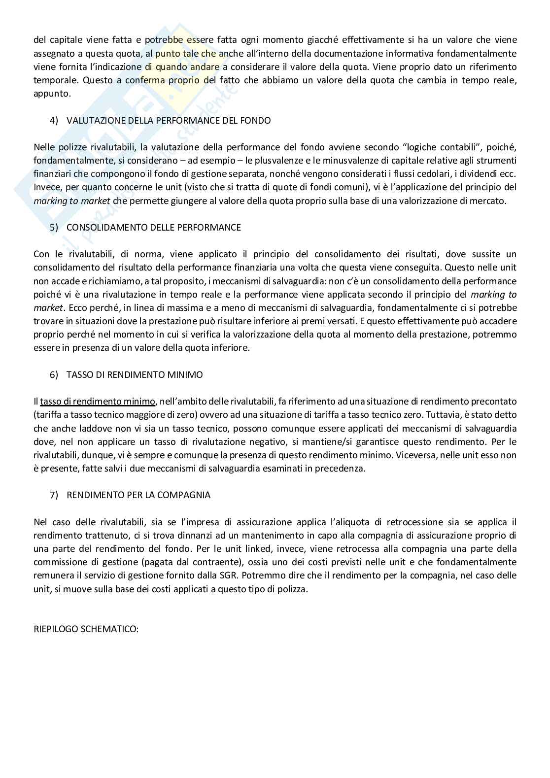 Appunti di  Economia delle aziende di assicurazione - Ramo vita Pag. 26