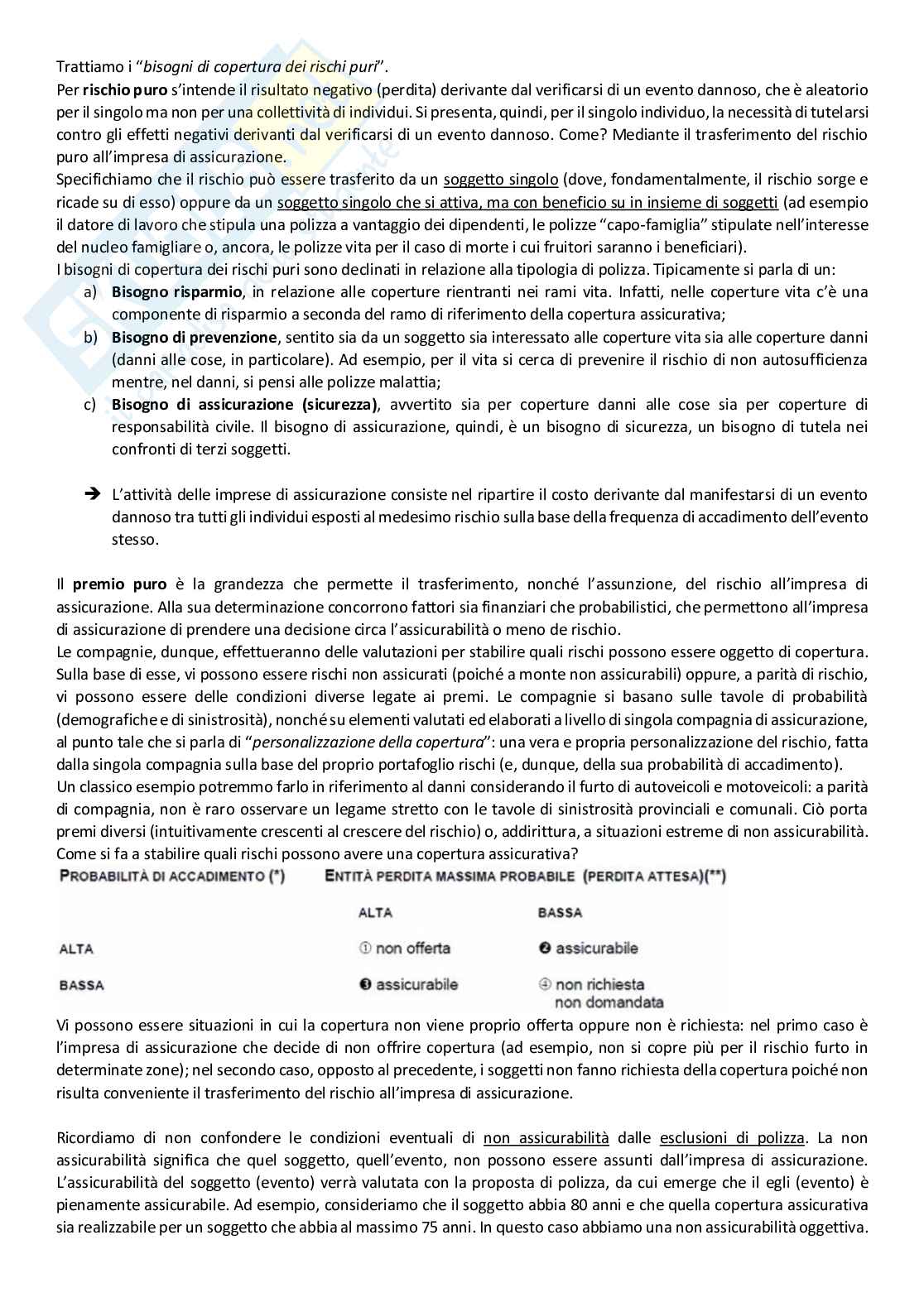 Appunti di  Economia delle aziende di assicurazione - Ramo vita Pag. 6