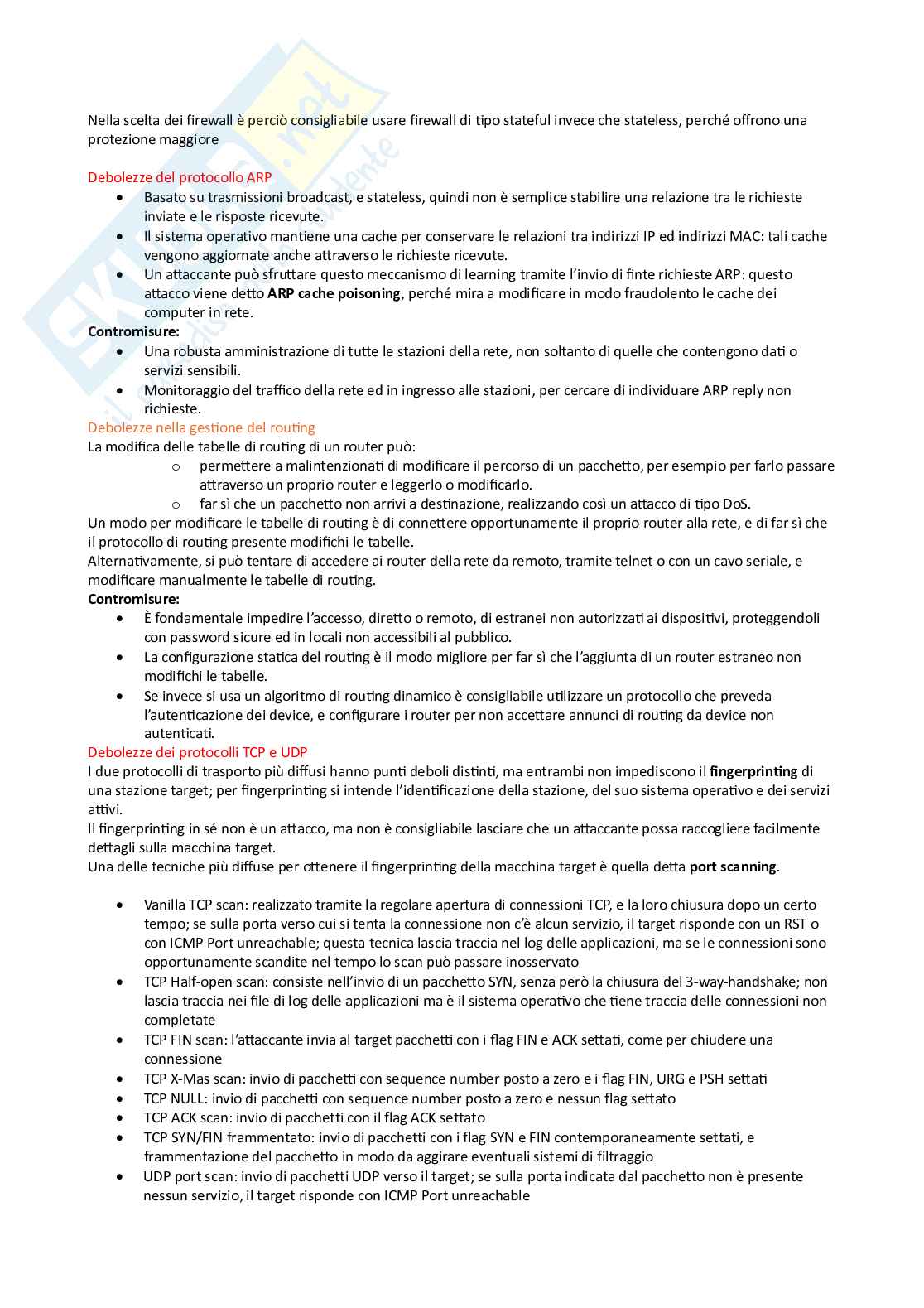 Tecniche di attacco Pag. 2