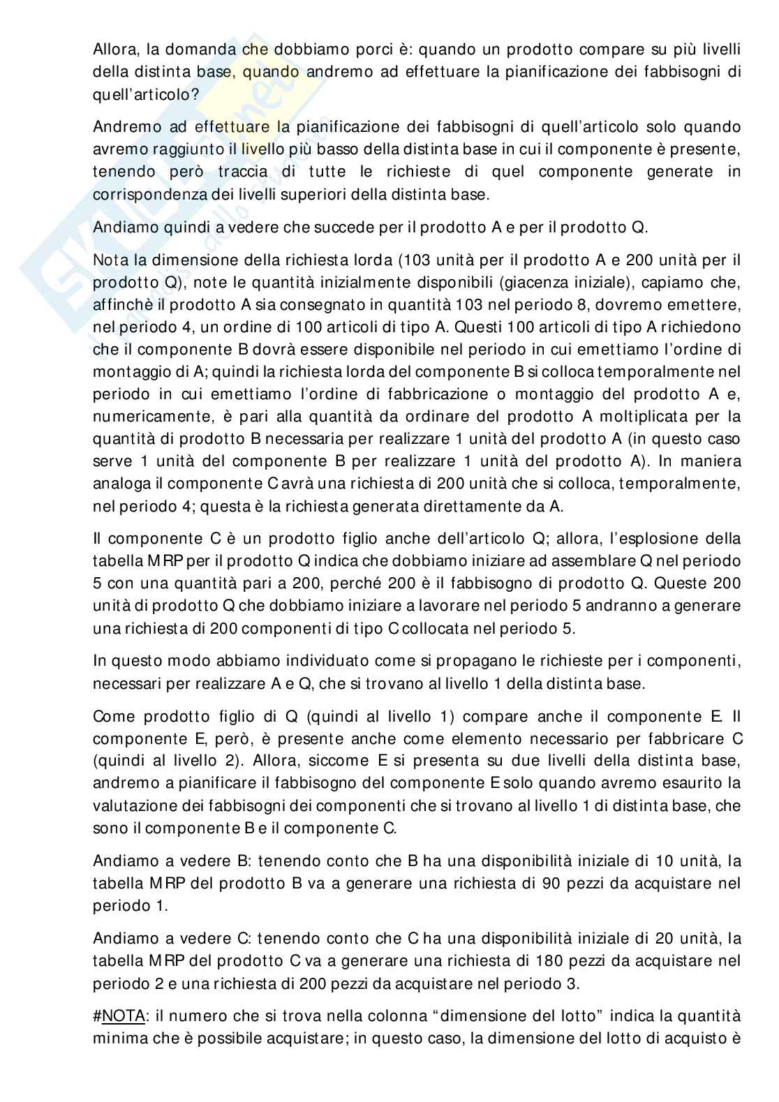 Gestione degli impianti industriali Pag. 2