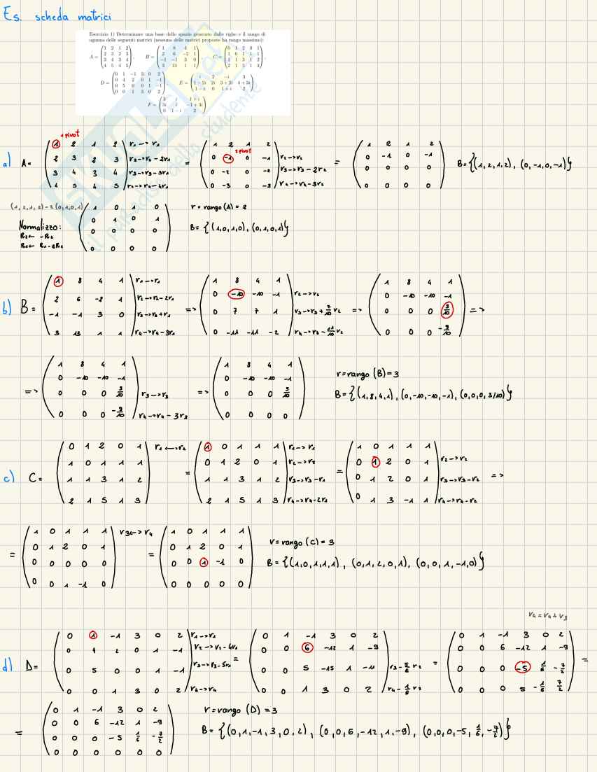  Geometria e algebra lineare: esercizi svolti sui numeri complessi Pag. 6
