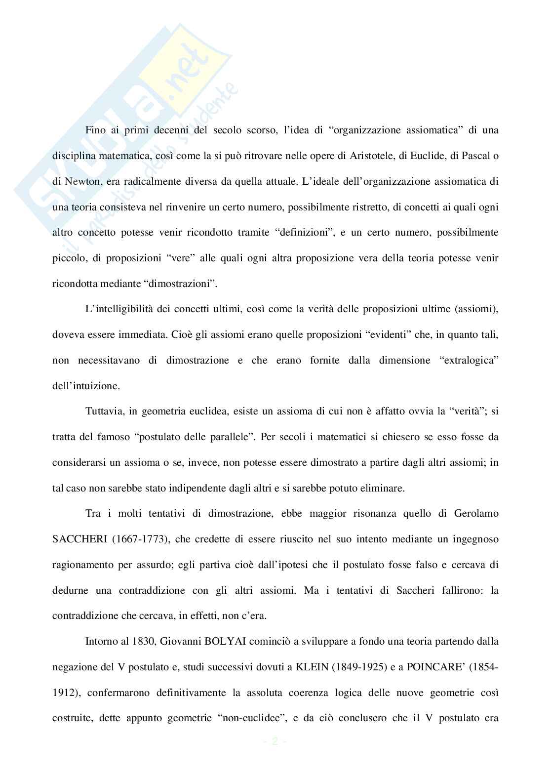 Gli assiomi Pag. 2