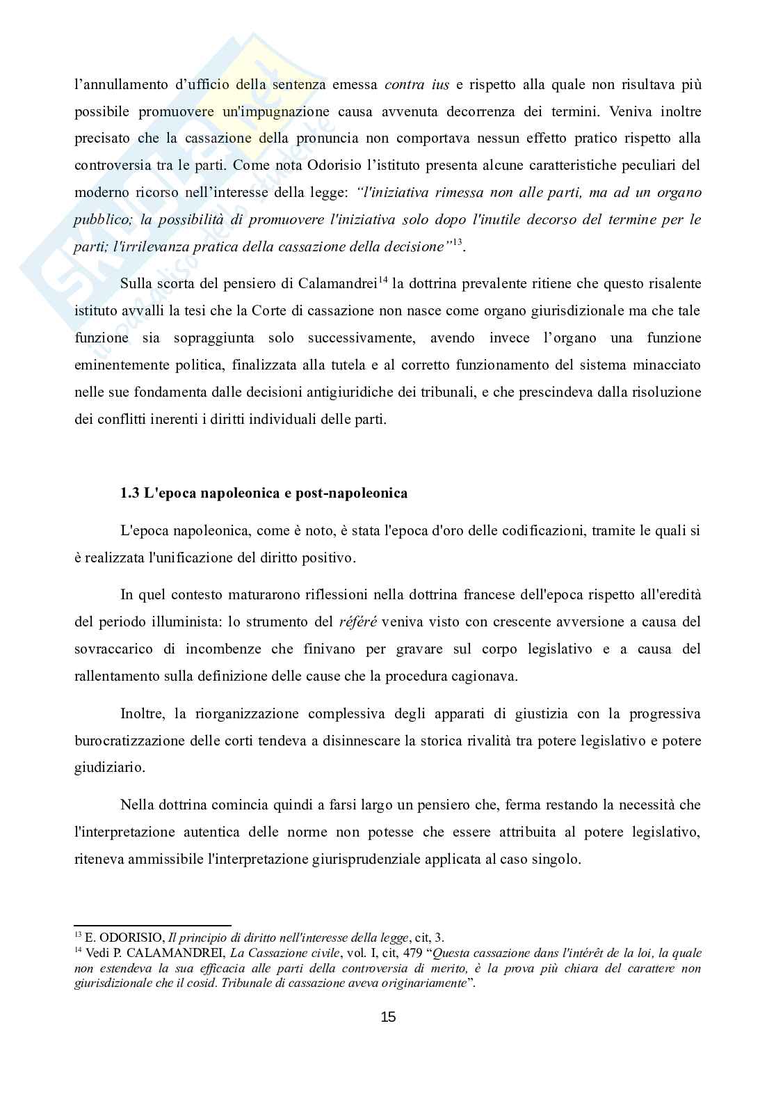 Principio di diritto e nomofilachia nel giudizio di Cassazione. Una prospettiva critica Pag. 16