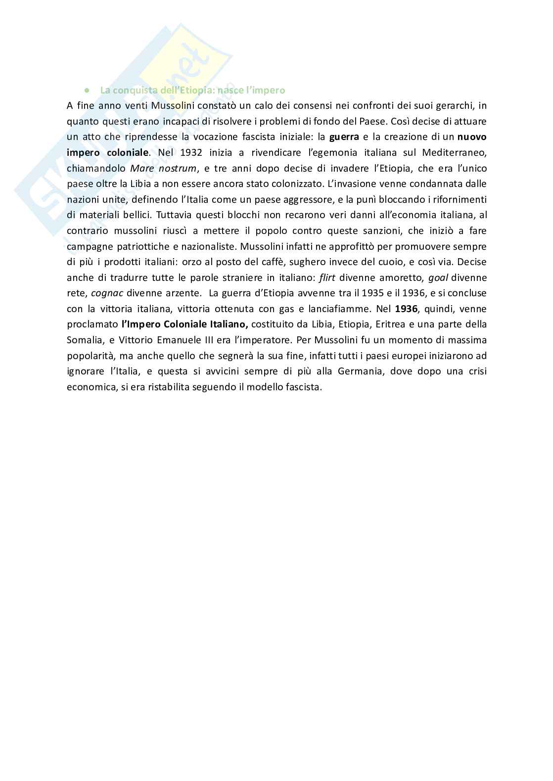 Ascesa del fascismo - Eventi Pag. 11