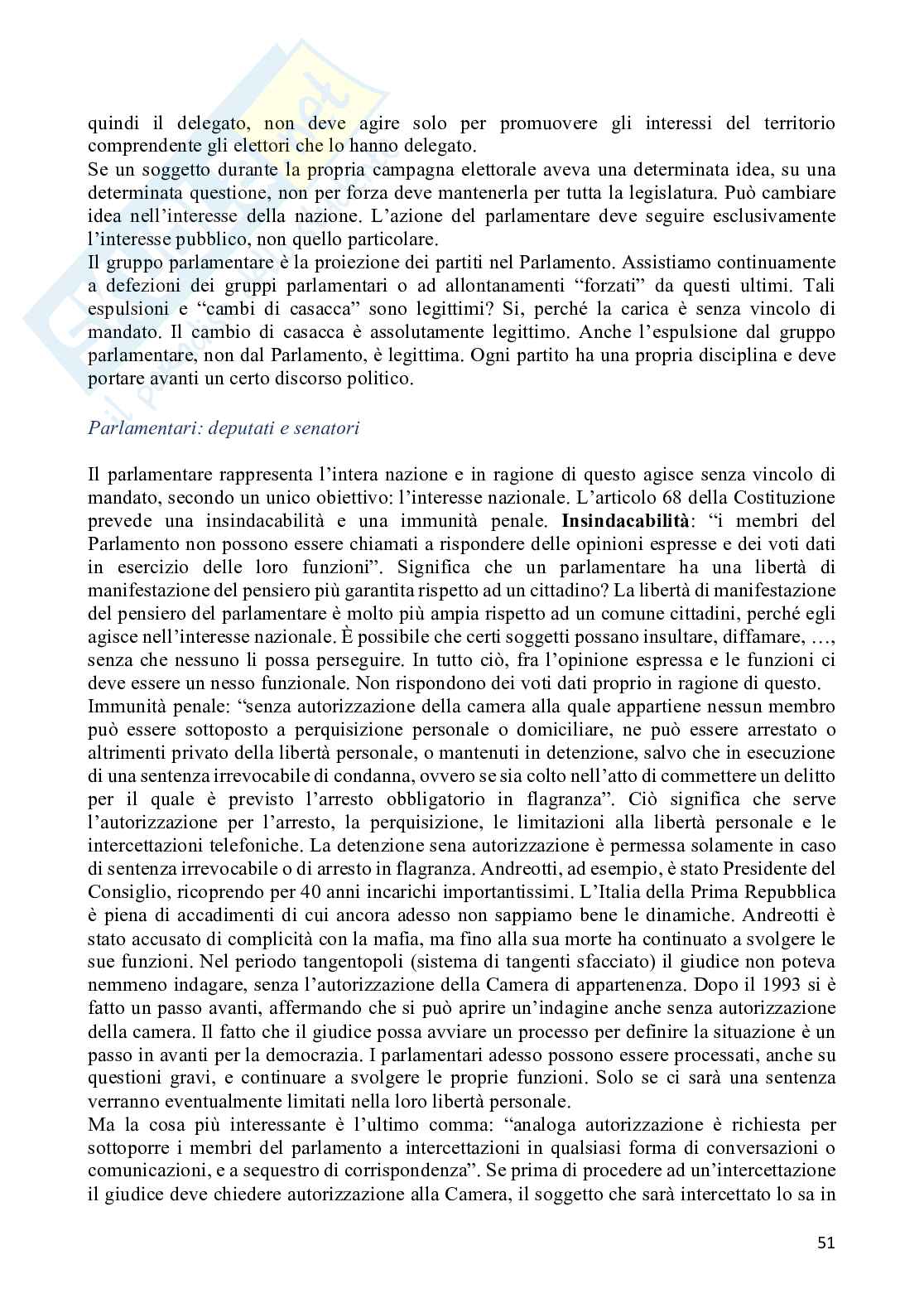 Appunti Diritto pubblico comparato Pag. 51