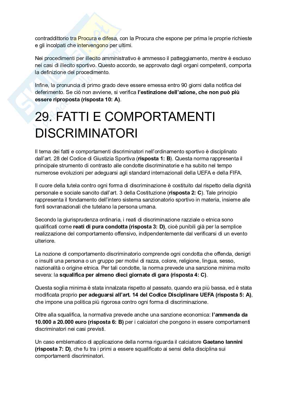 Appunti Giustizia sportiva Pag. 2