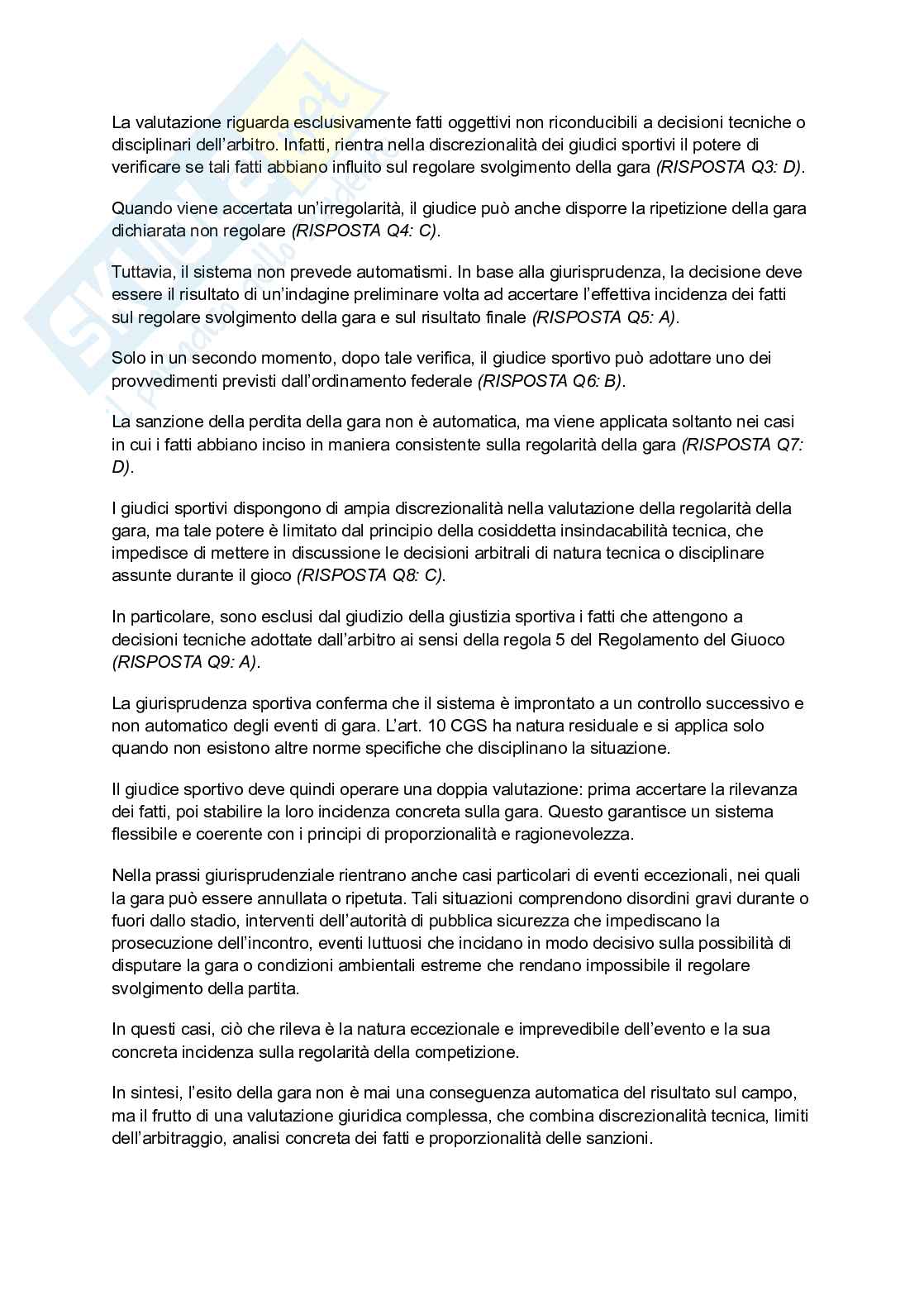 Appunti Giustizia sportiva Pag. 6