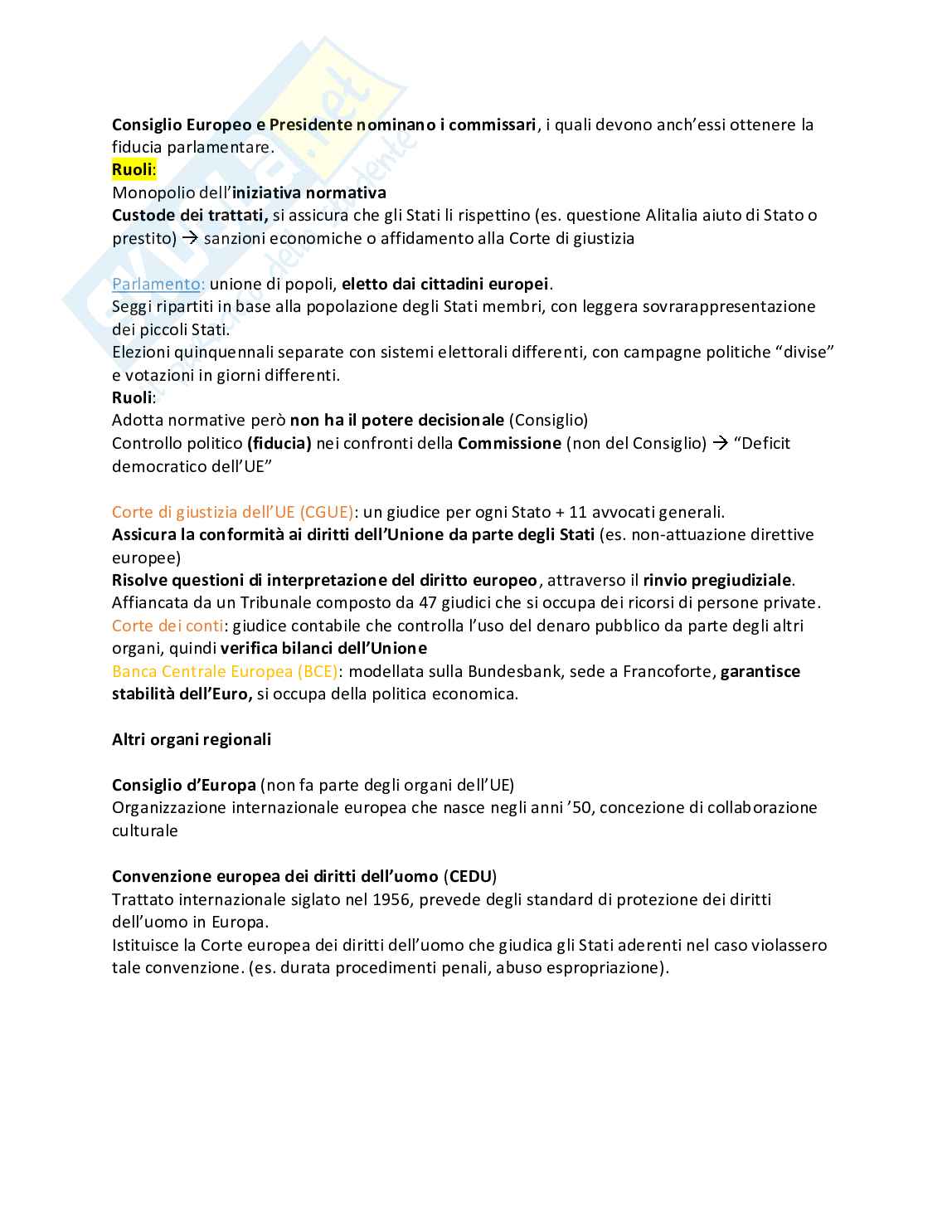 Appunti preparazione corso di Diritto pubblico Pag. 11