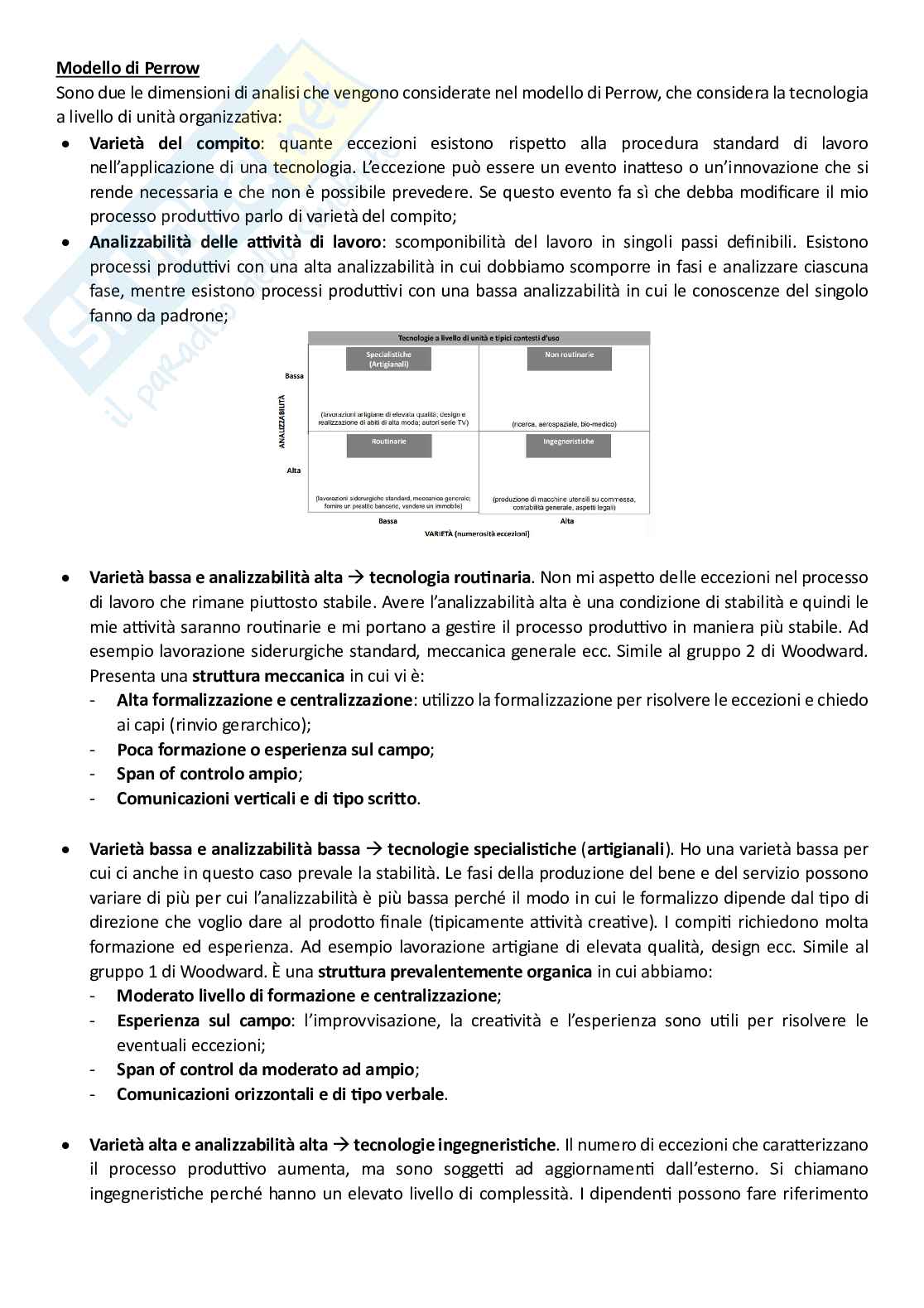 Organizzazione aziendale - Appunti secondo parziale Pag. 6