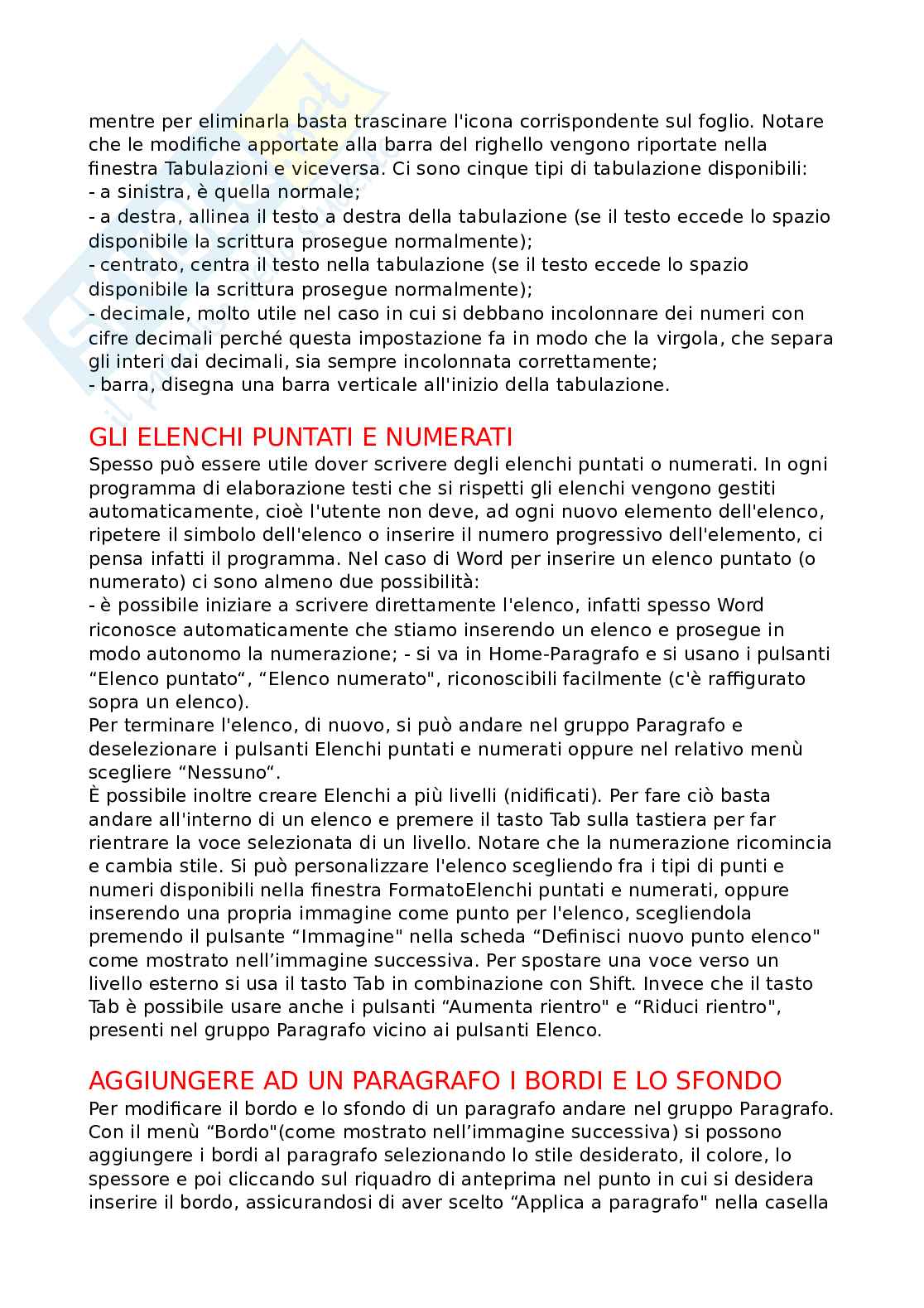 Fondamenti di informatica Pag. 36