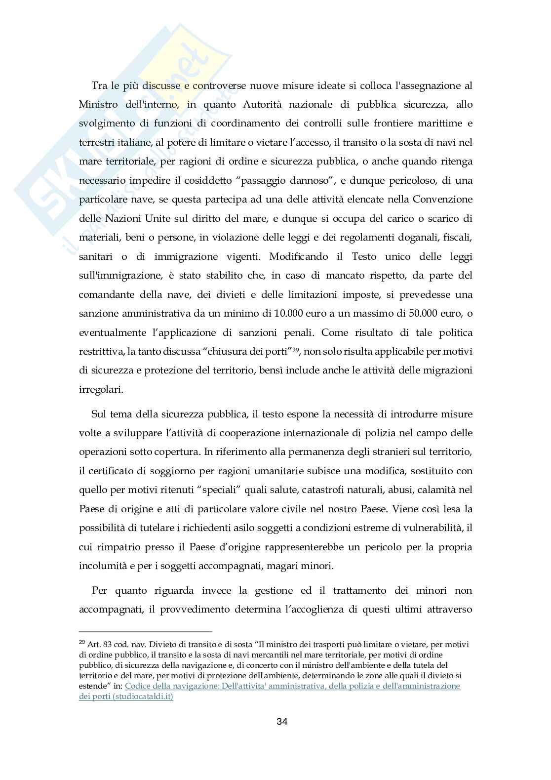 Mare nostrum degli spagnoli e degli italiani: i migranti e la loro gestione Pag. 36