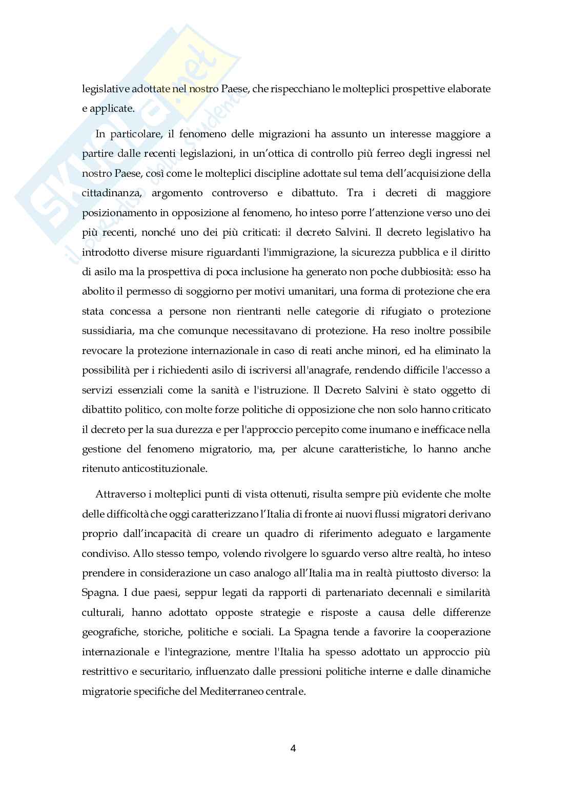 Mare nostrum degli spagnoli e degli italiani: i migranti e la loro gestione Pag. 6