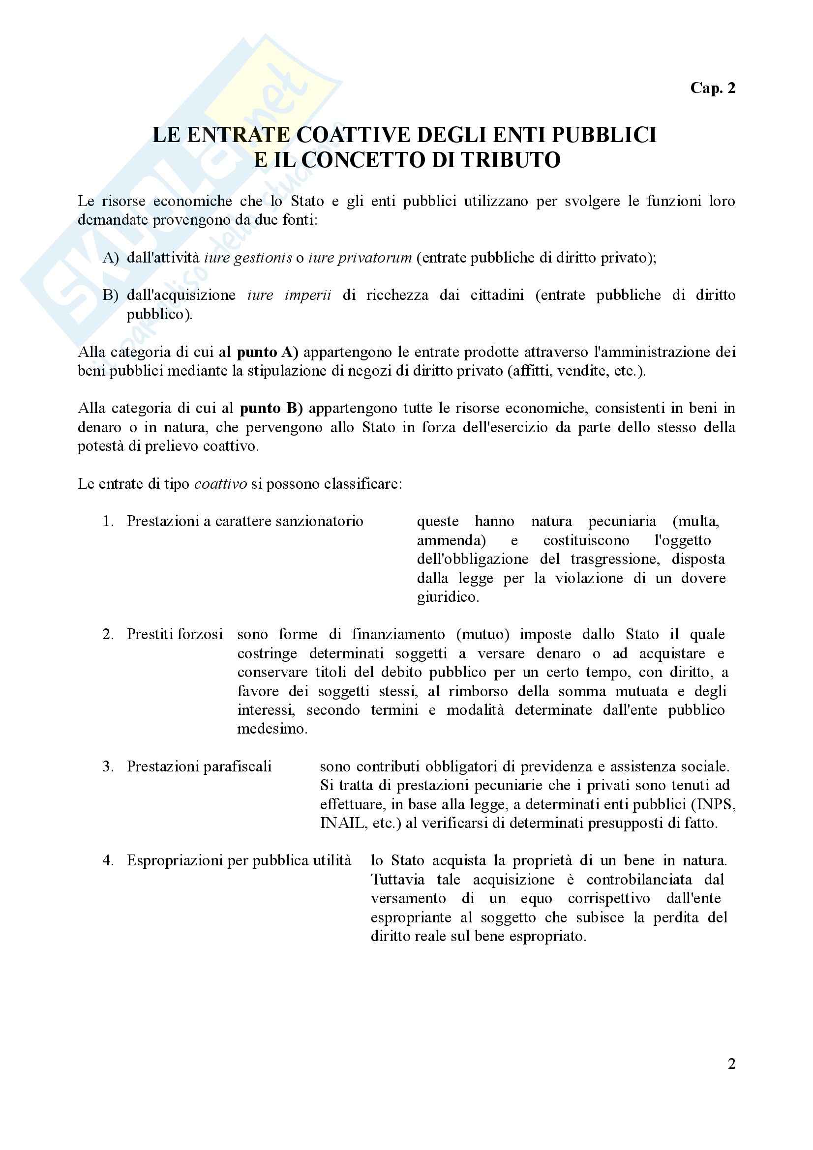 Diritto tributario - Appunti Pag. 2