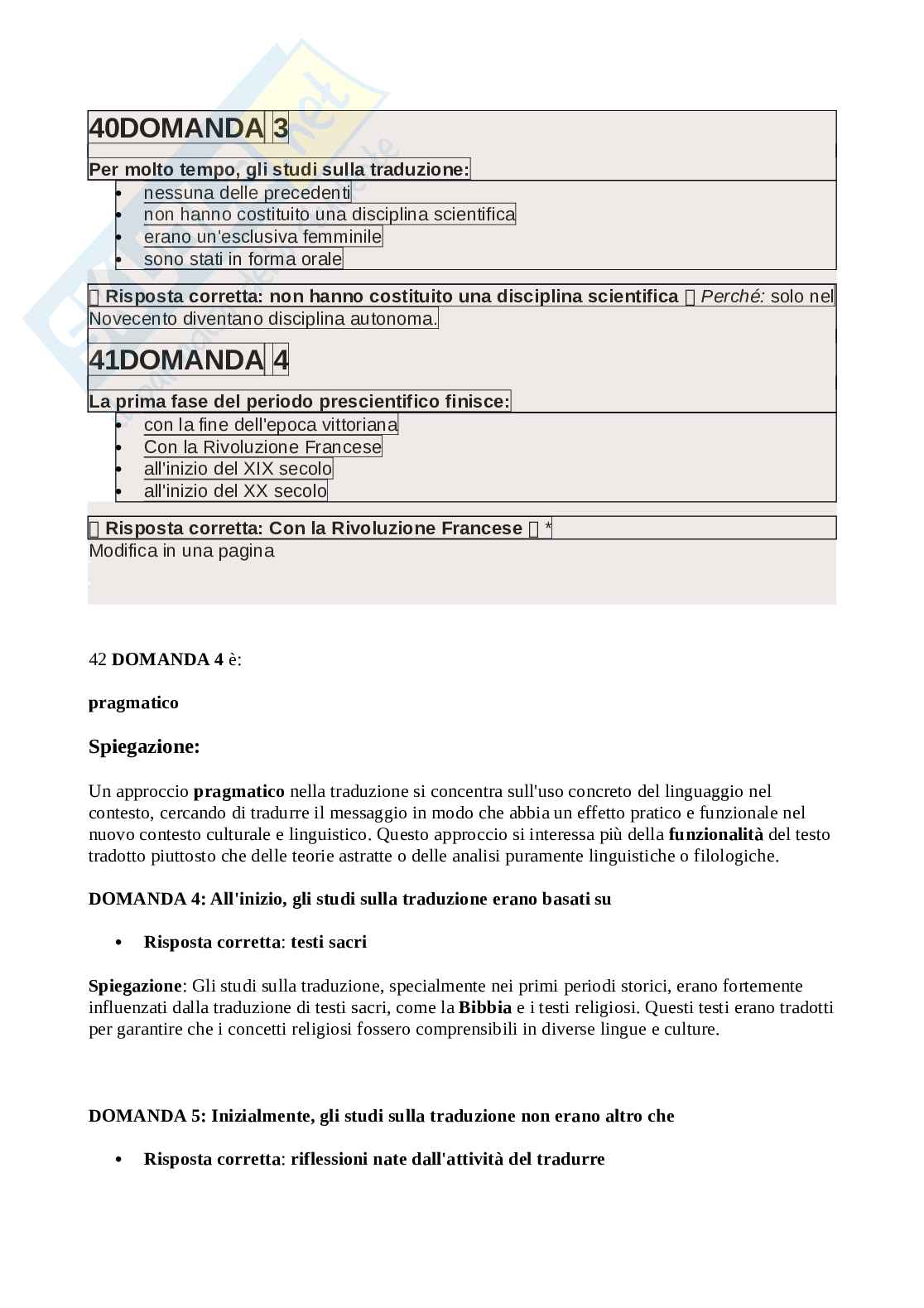 Lingua e traduzione inglese - dalla 239 Pag. 36