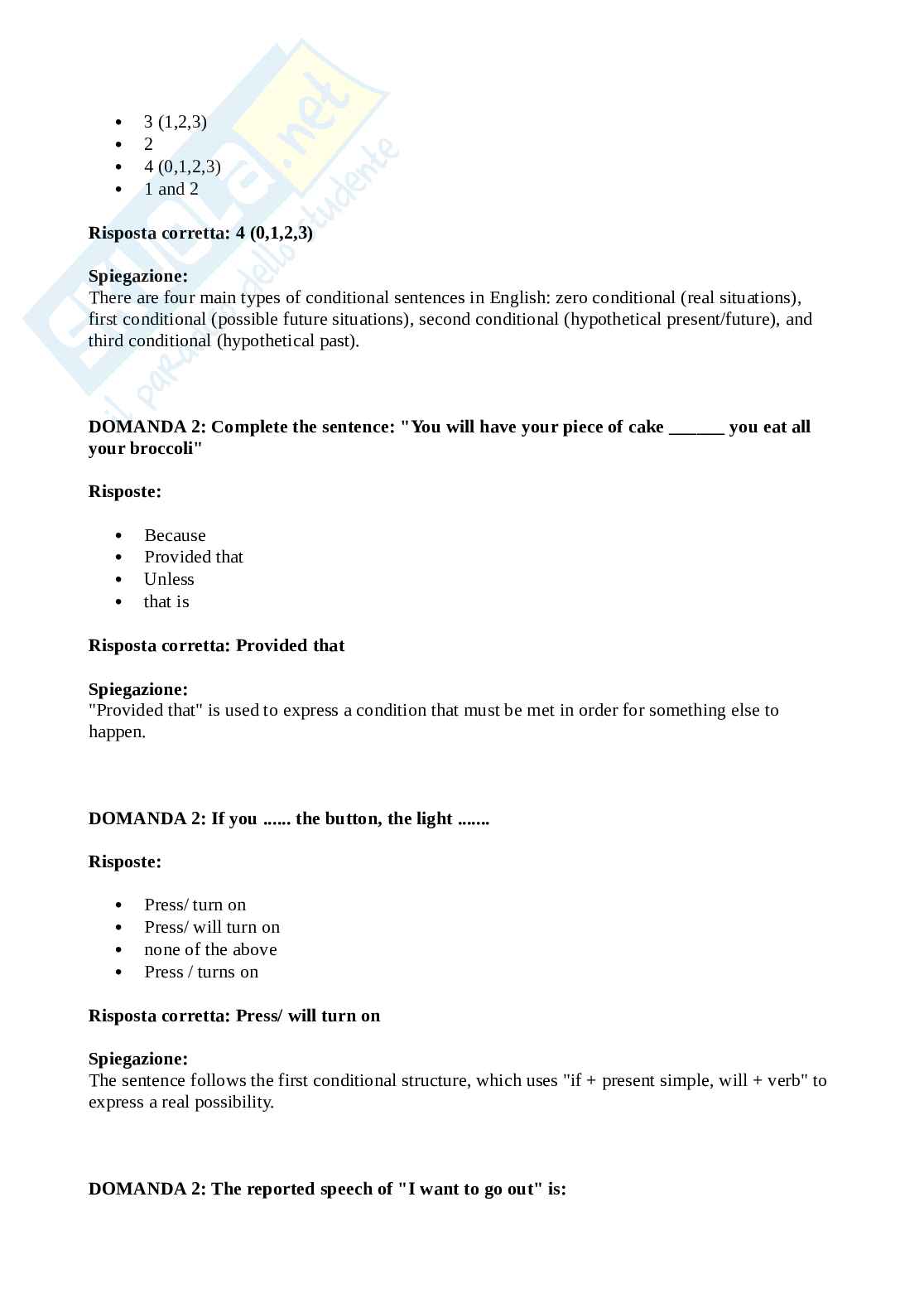 Lingua e traduzione inglese - dalla 239 Pag. 6
