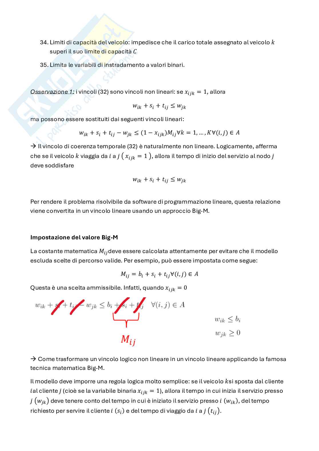 Appunti Optimization and data science for management secondo parziale (in italiano) Pag. 26