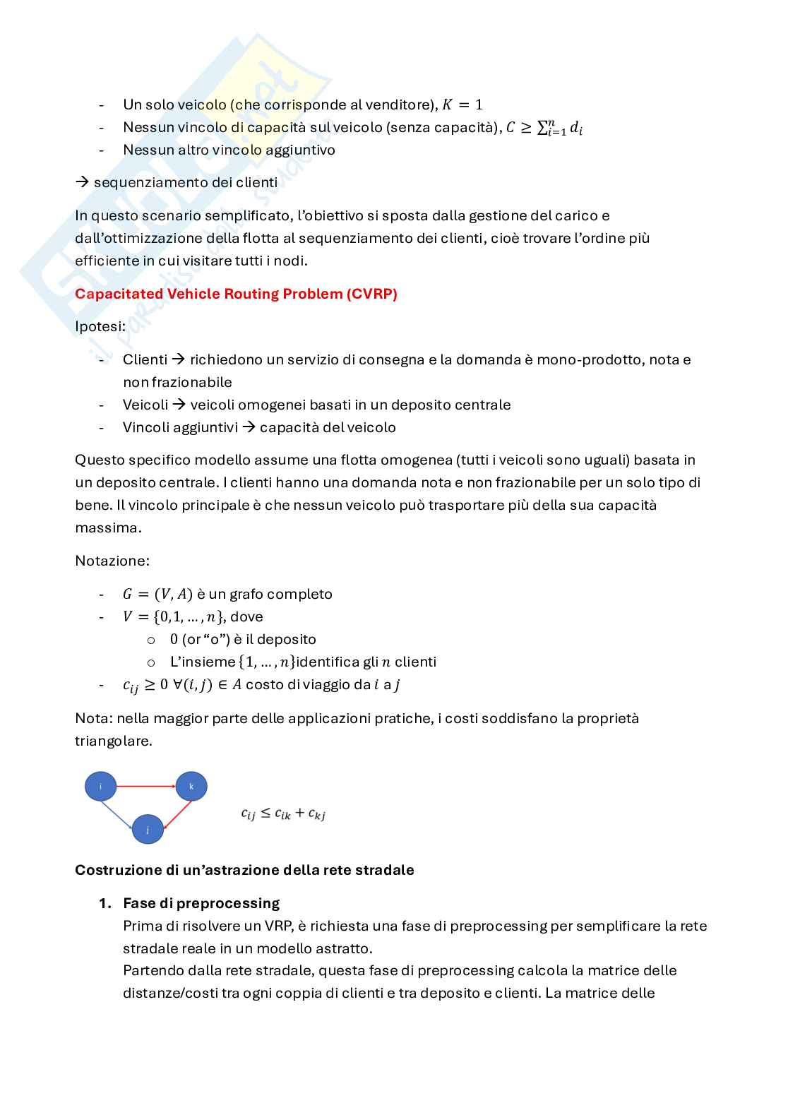 Appunti Optimization and data science for management secondo parziale (in italiano) Pag. 6