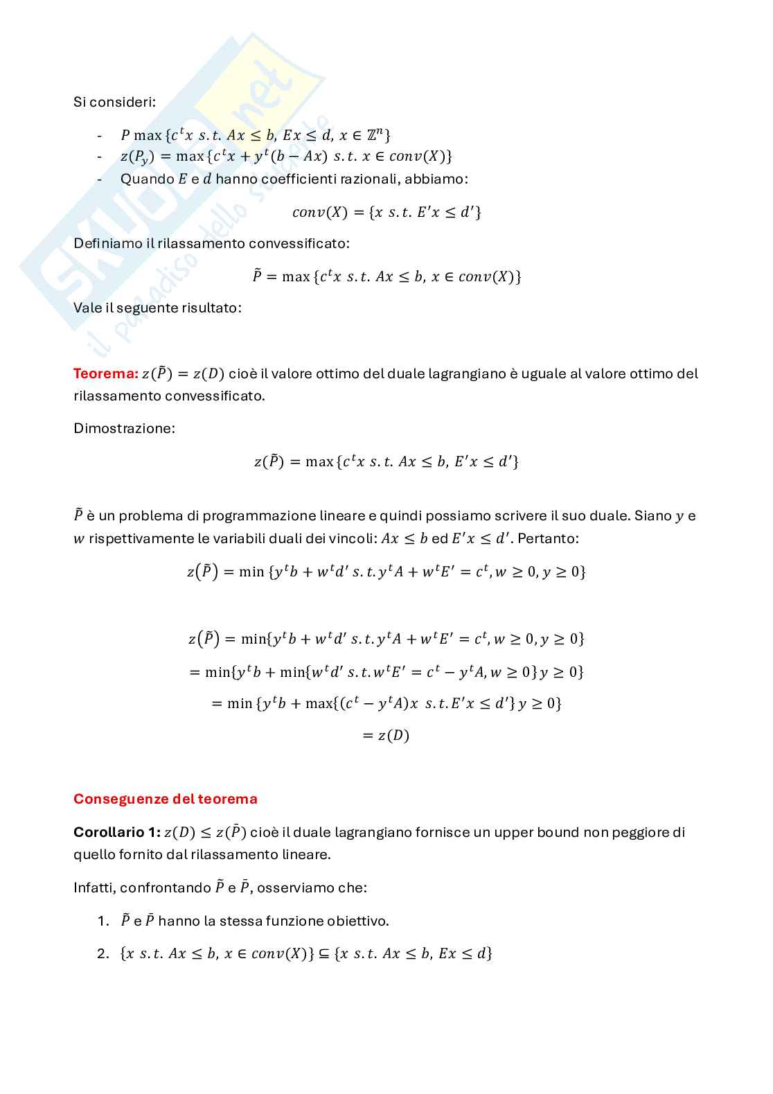 Appunti Optimization and data science for management secondo parziale (in italiano) Pag. 86