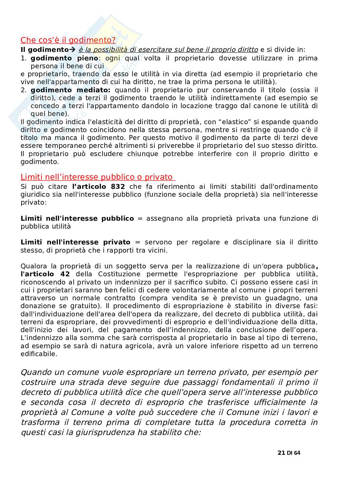 Esame di diritto privato Pag. 21