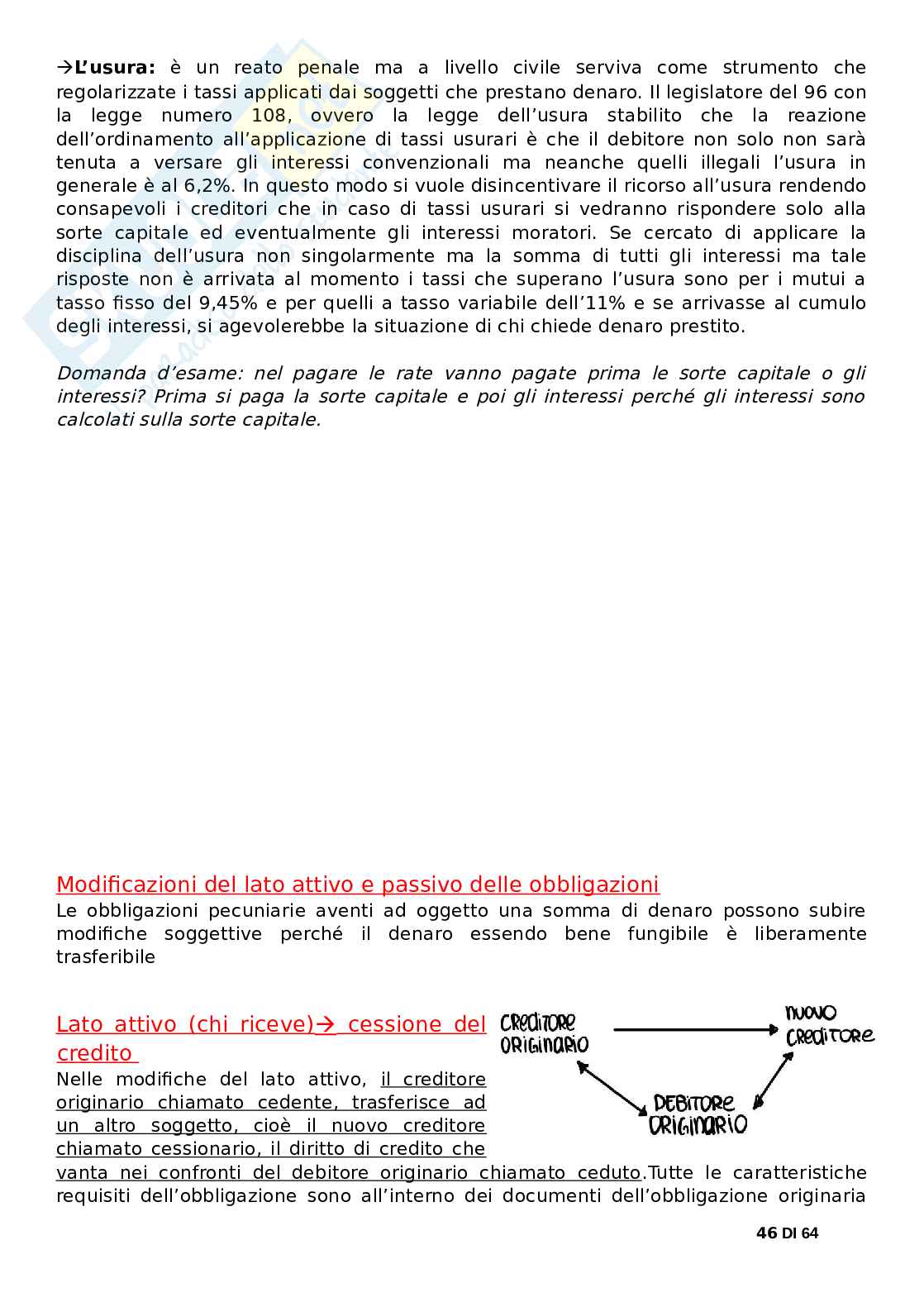 Esame di diritto privato Pag. 46