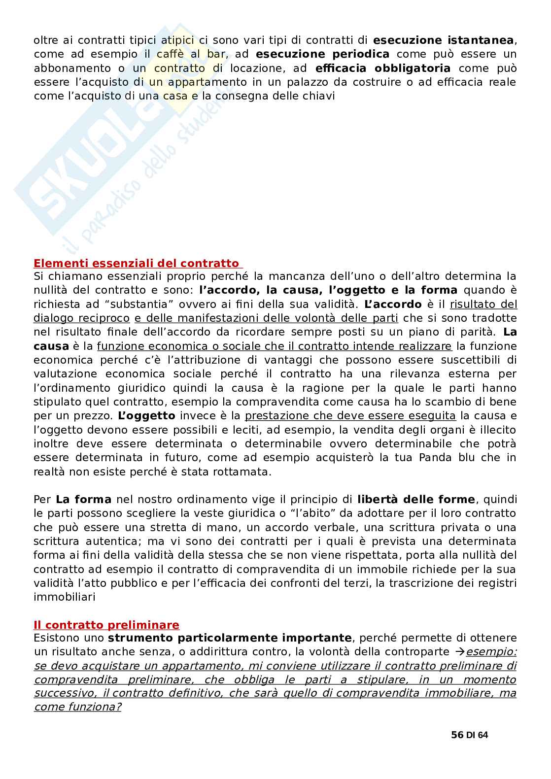 Esame di diritto privato Pag. 56