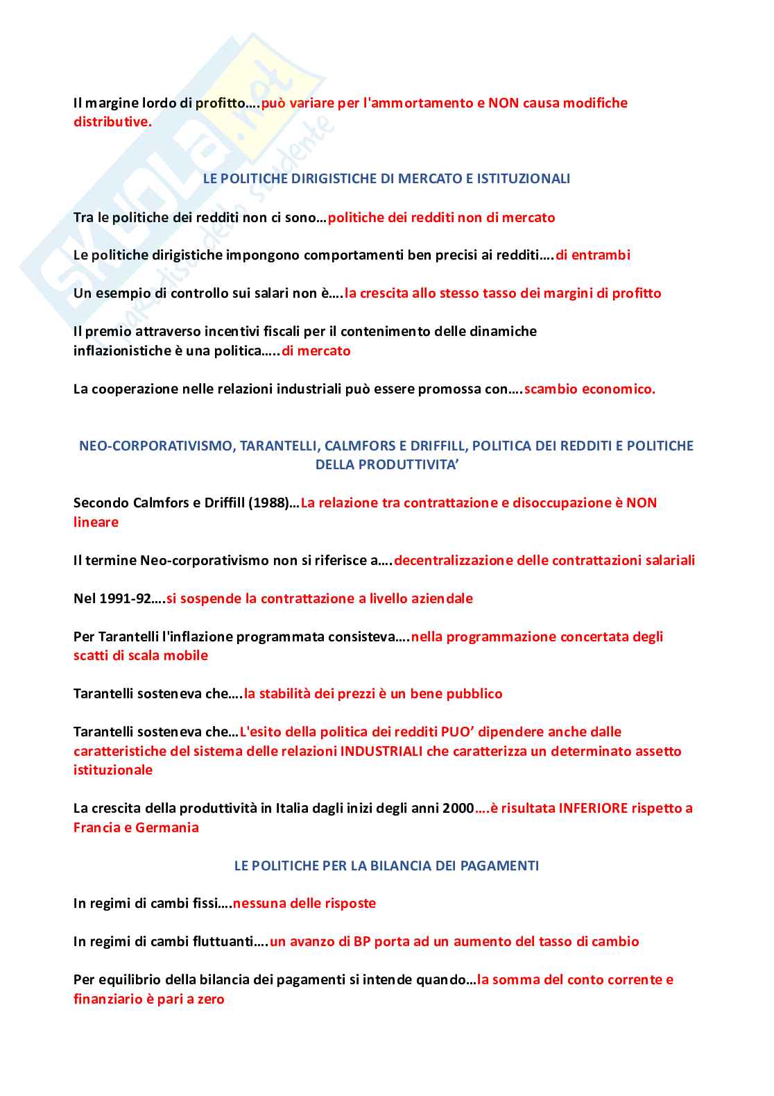 Paniere multiple organizzate di Economia pubblica Pag. 26