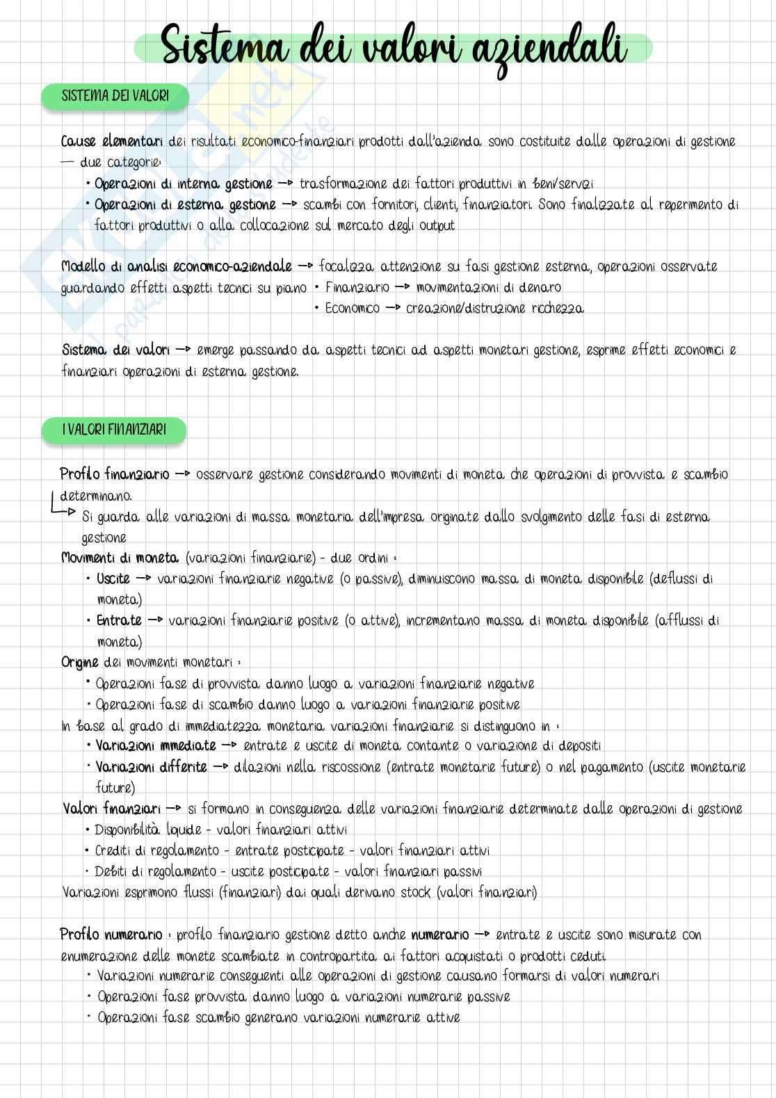 Economia aziendale - Appunti Pag. 46