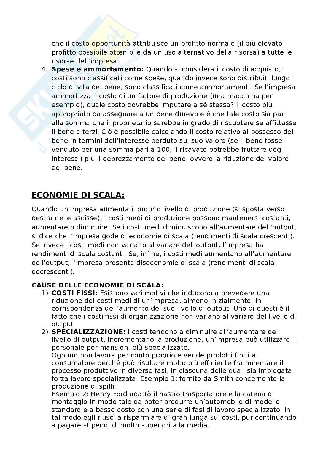 Riassunto esame Marketing e strategie d'impresa, Prof. Carlei Vittorio, libro consigliato Modern Industrial Organization, Carlton, Perloff Pag. 11